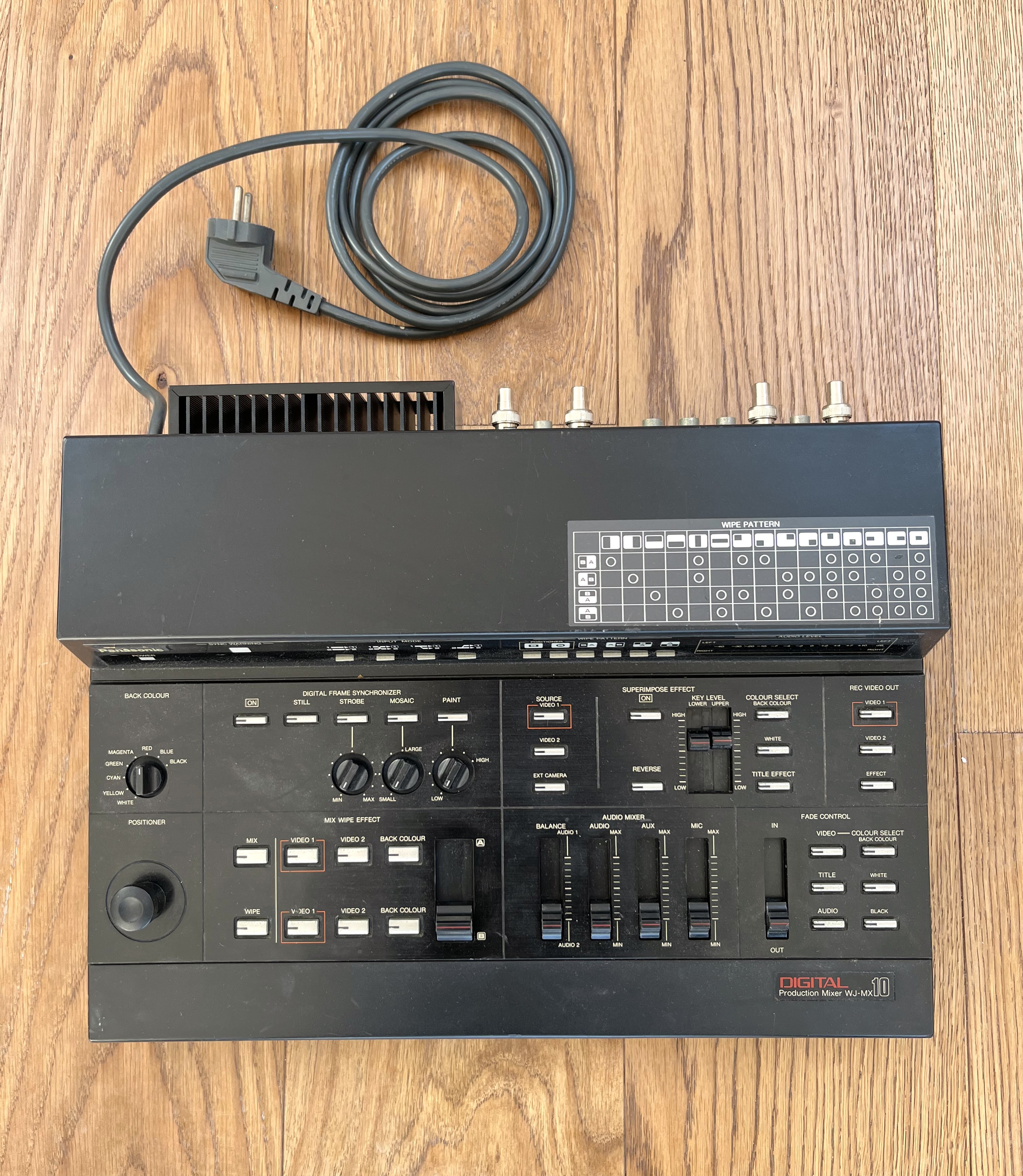 Vends Panasonic WJ-MX10 