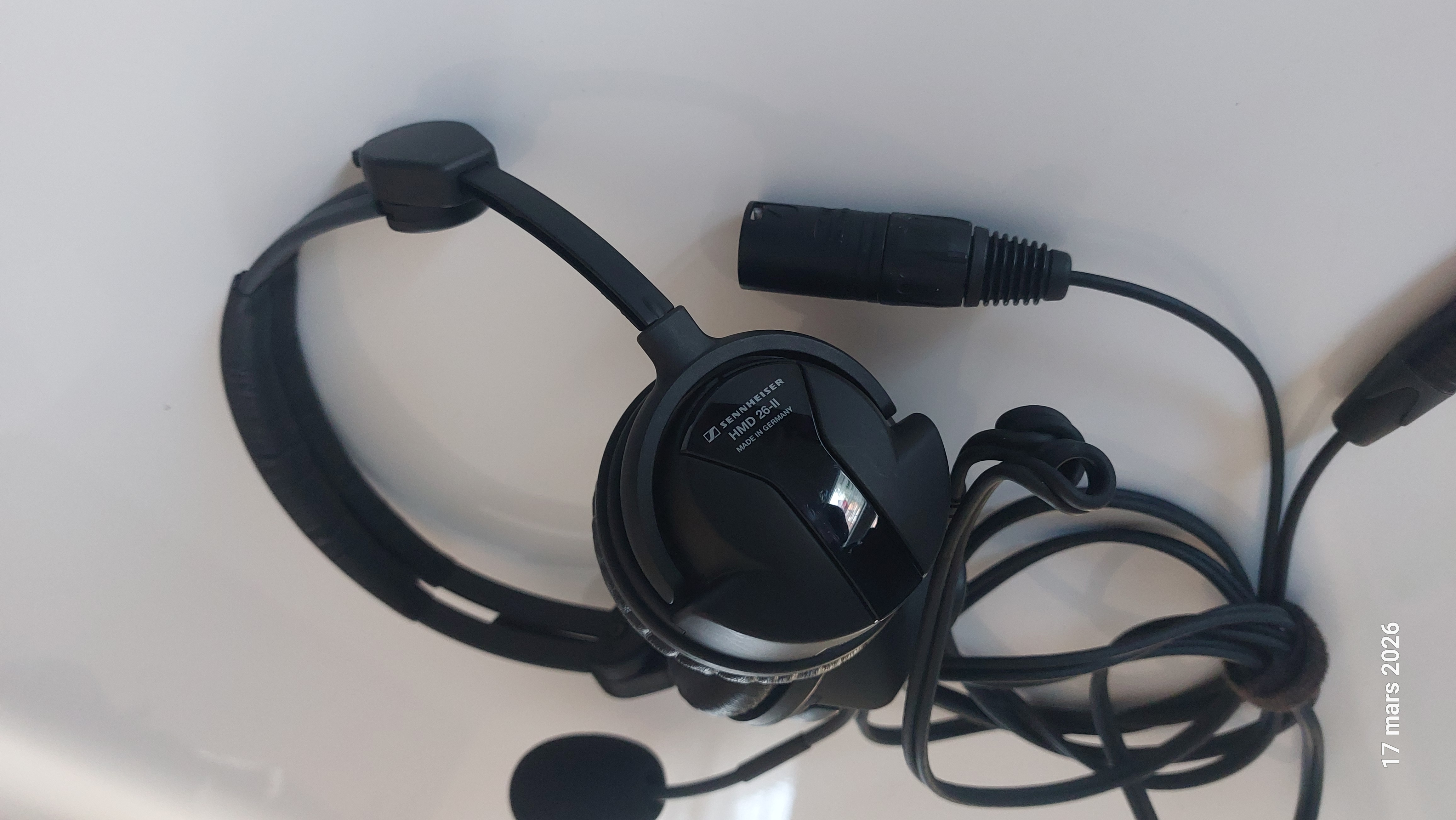 Vends casque micro  sennheiser HMD 26 II