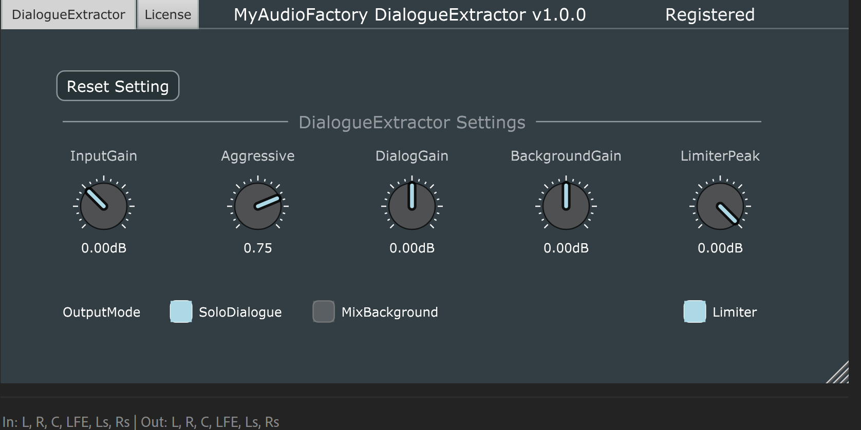 My Audio Factory Dialogue Extractor : DialogueExtractor