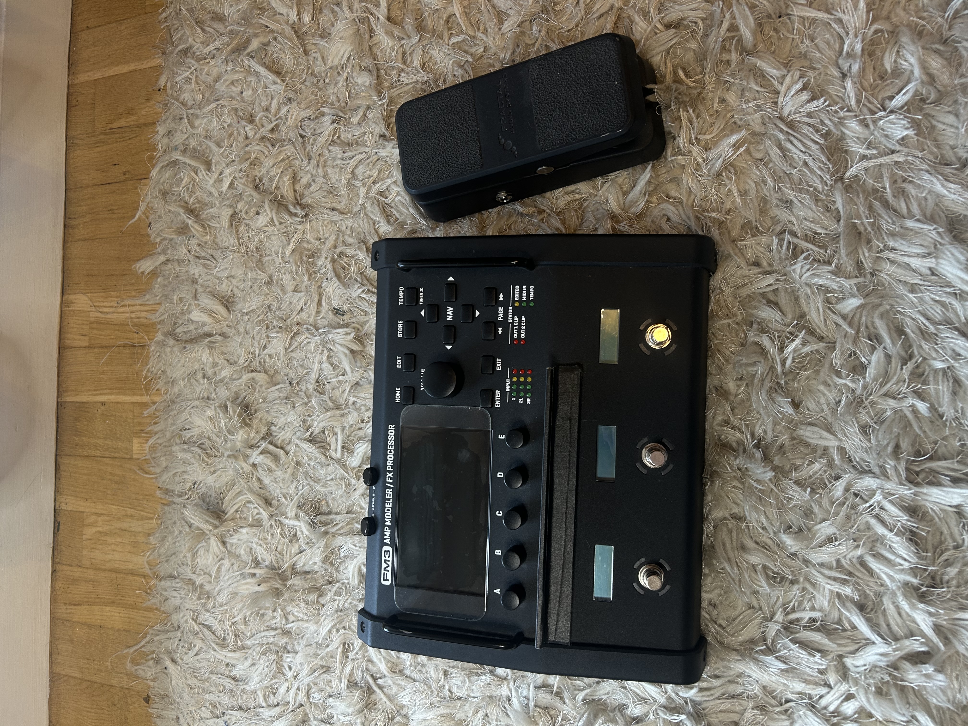 Fractal FM3 + Fractal EV-2 + IR 