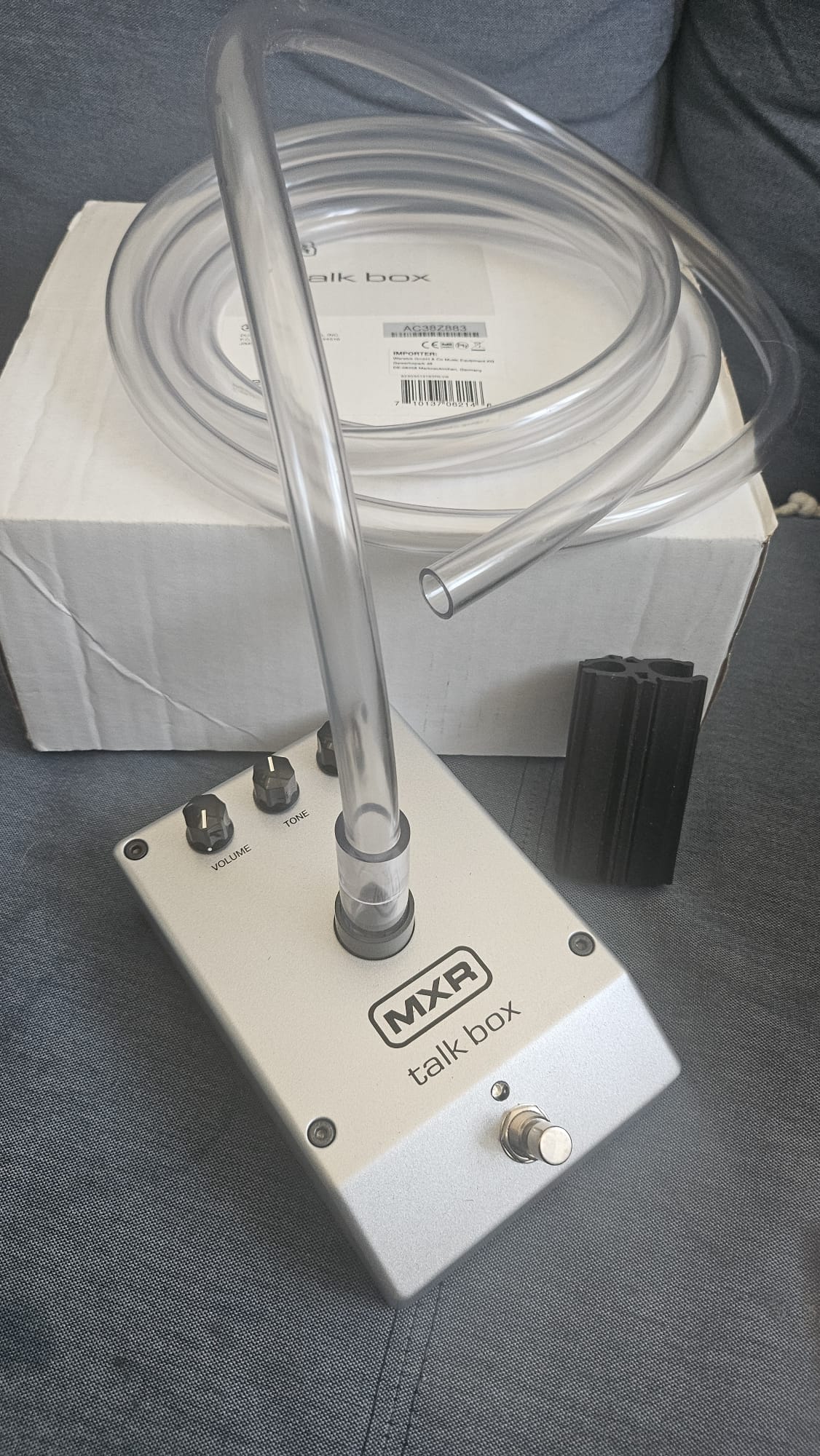 MXR Talk Box M222 – état quasi neuf – complète