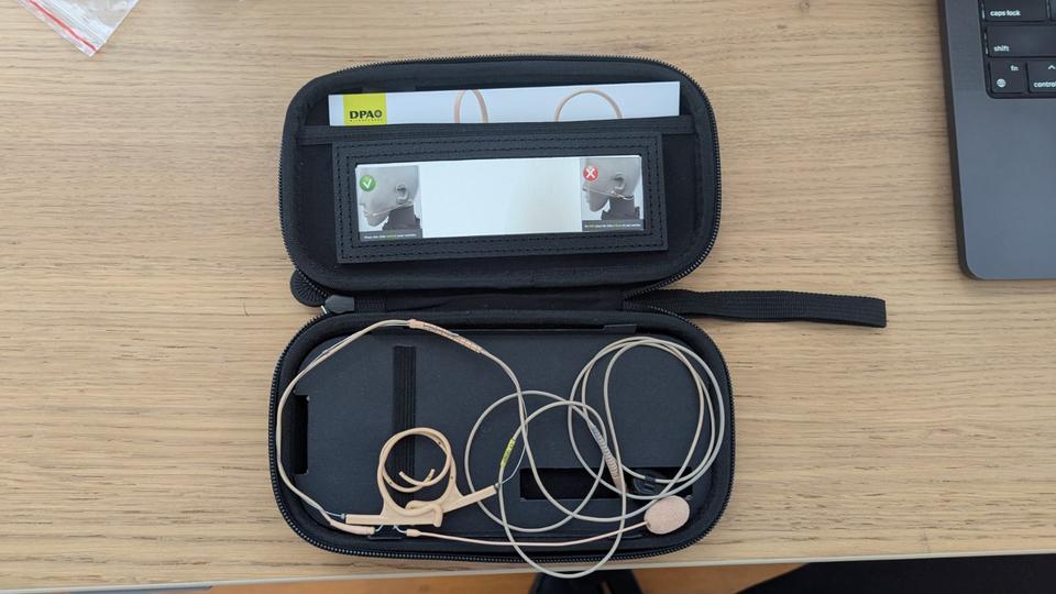 DPA d-fine 4188 avec adaptateur Microdot