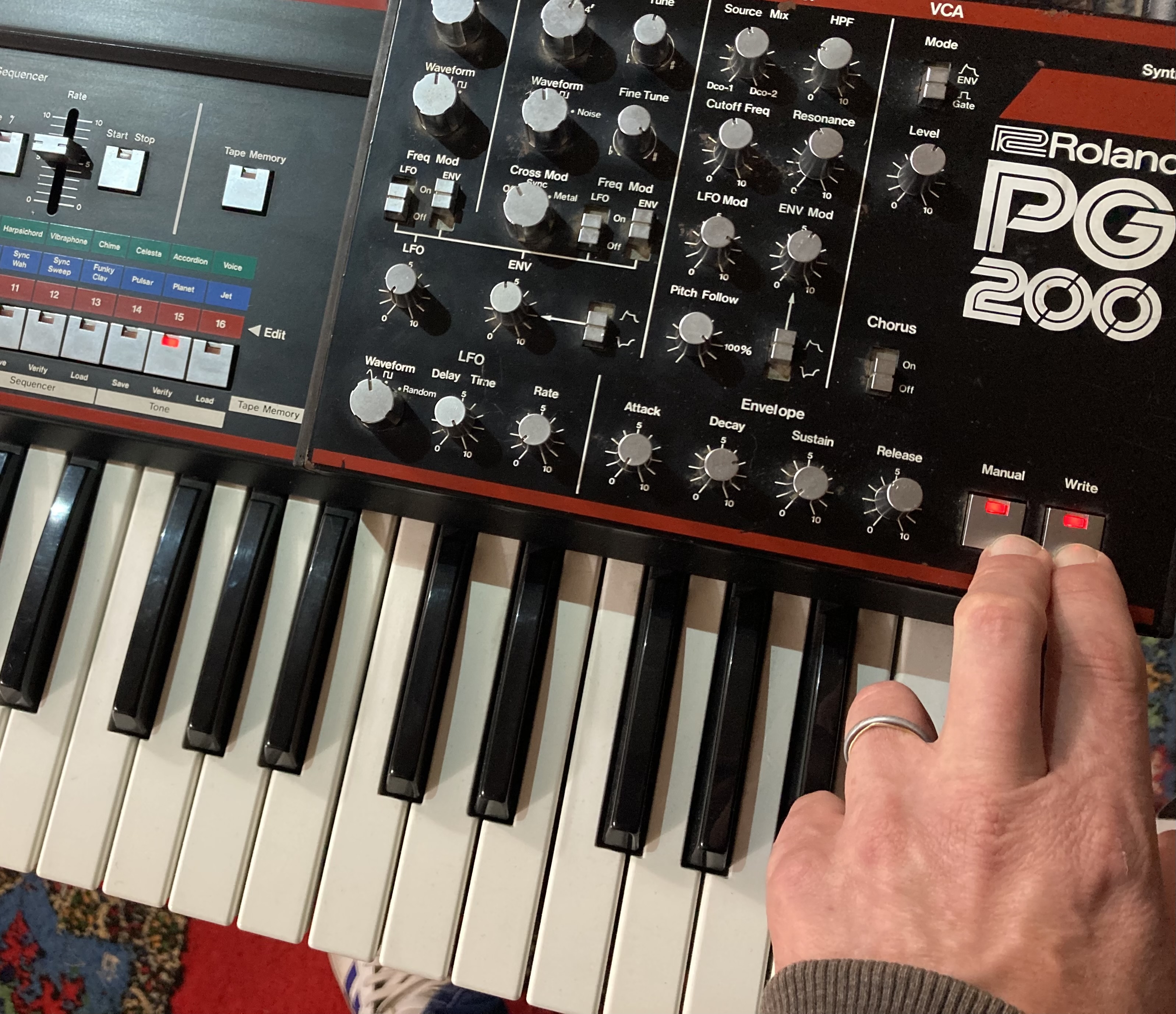 Roland jx3p + PG200