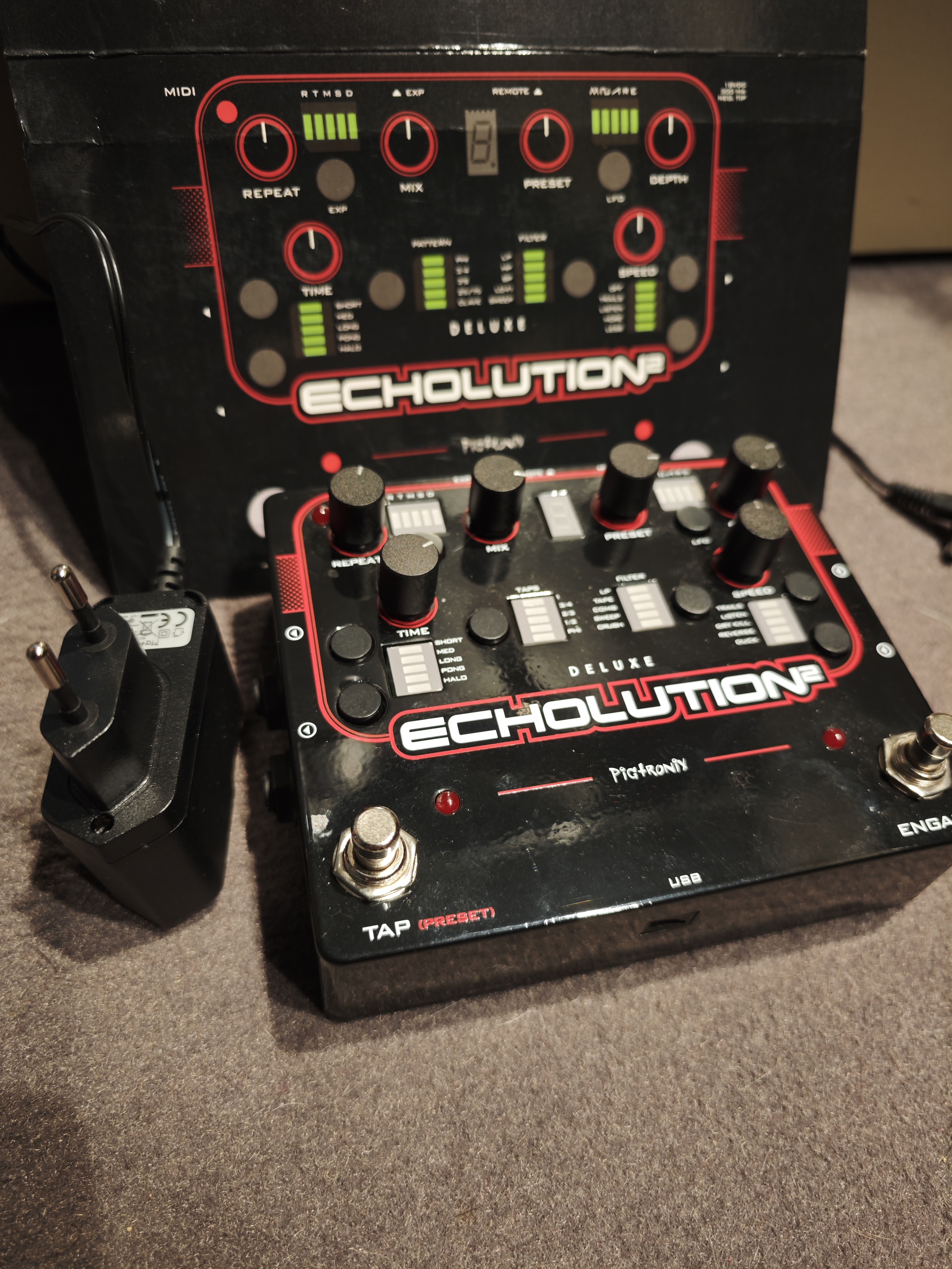 Vends Pigtronix Echolution 2 deluxe 