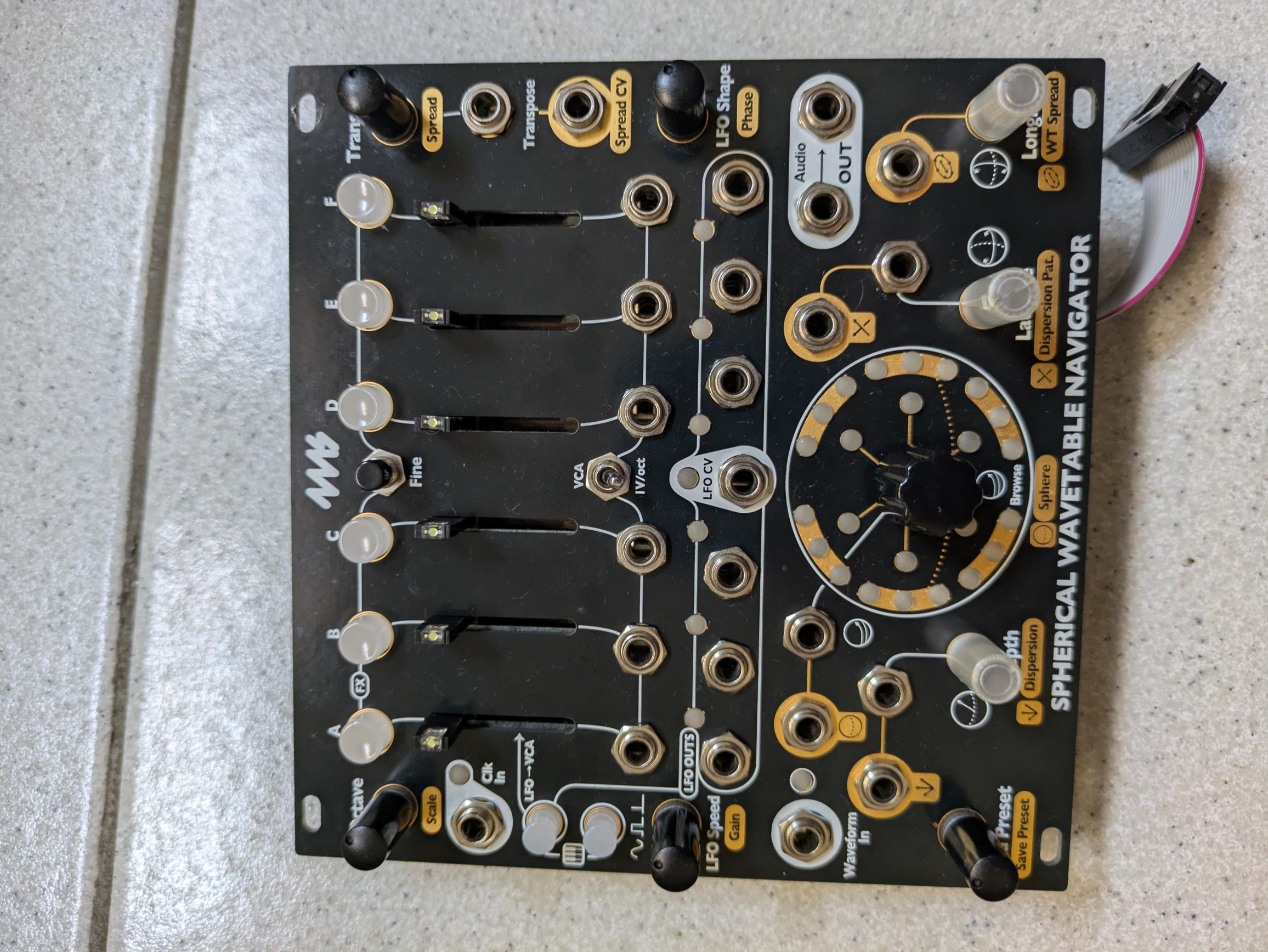 Spherical Wavetable Navigator