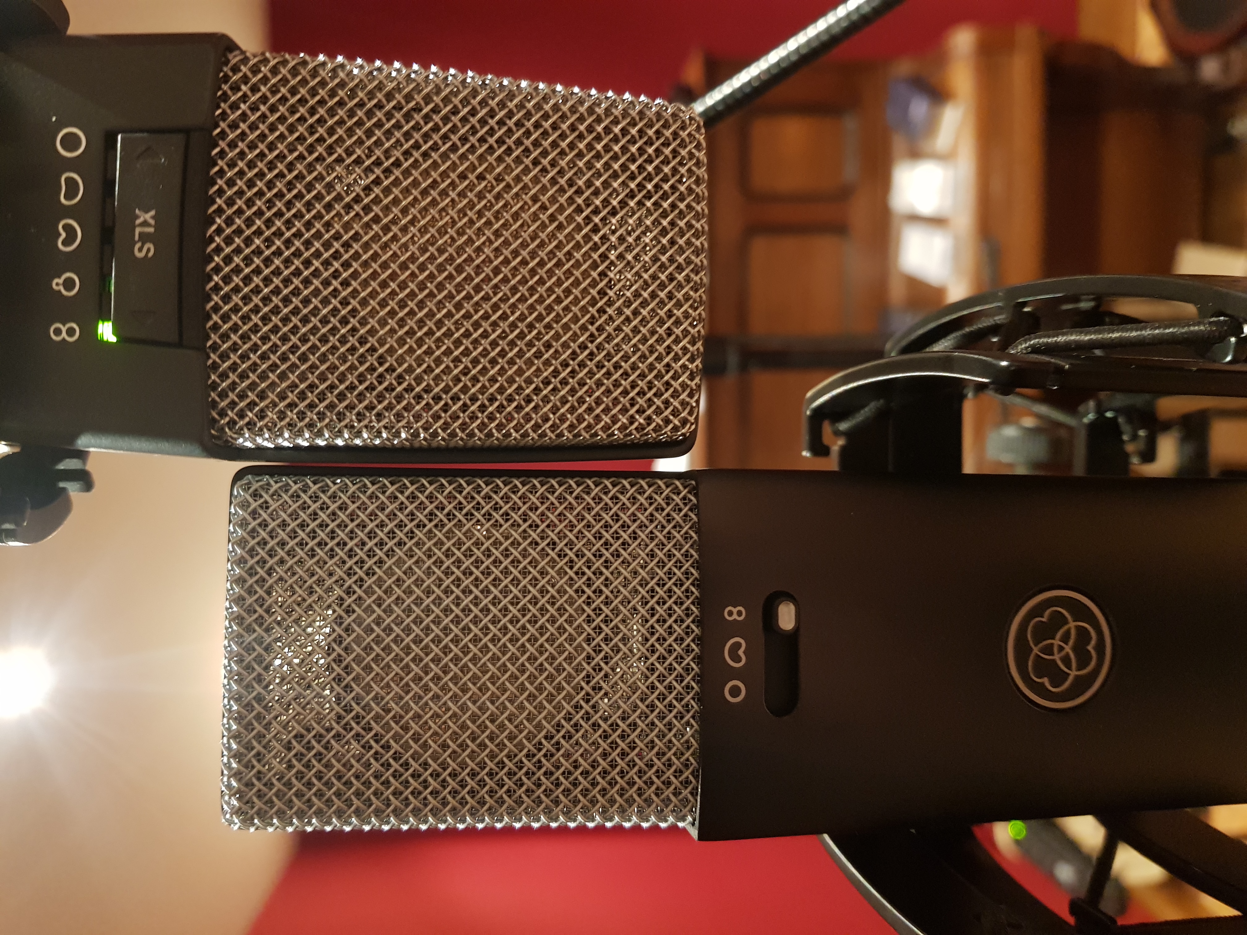 Akg C114 vs C414 Front