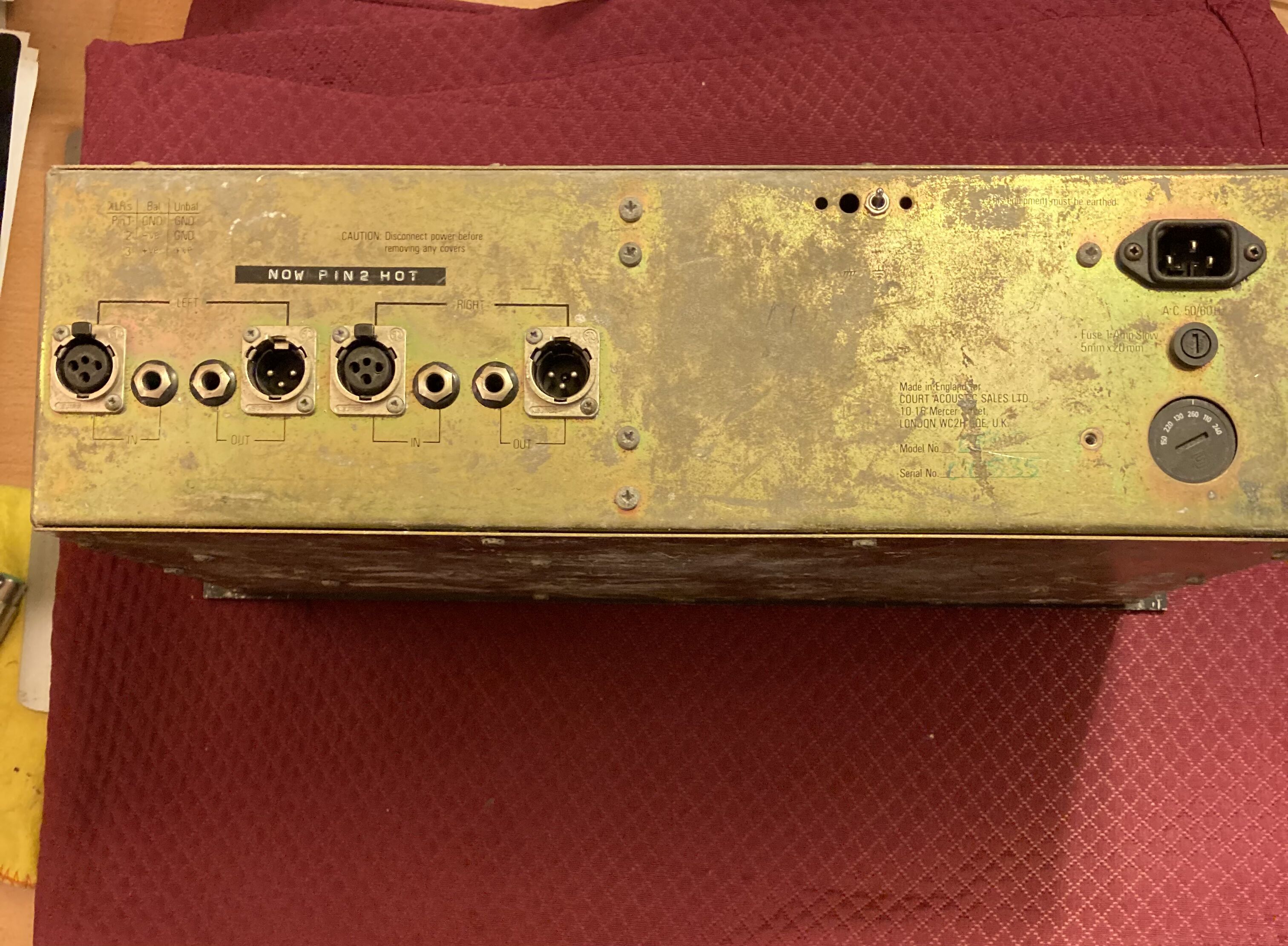 Court Acoustics Equaliseur (60183)