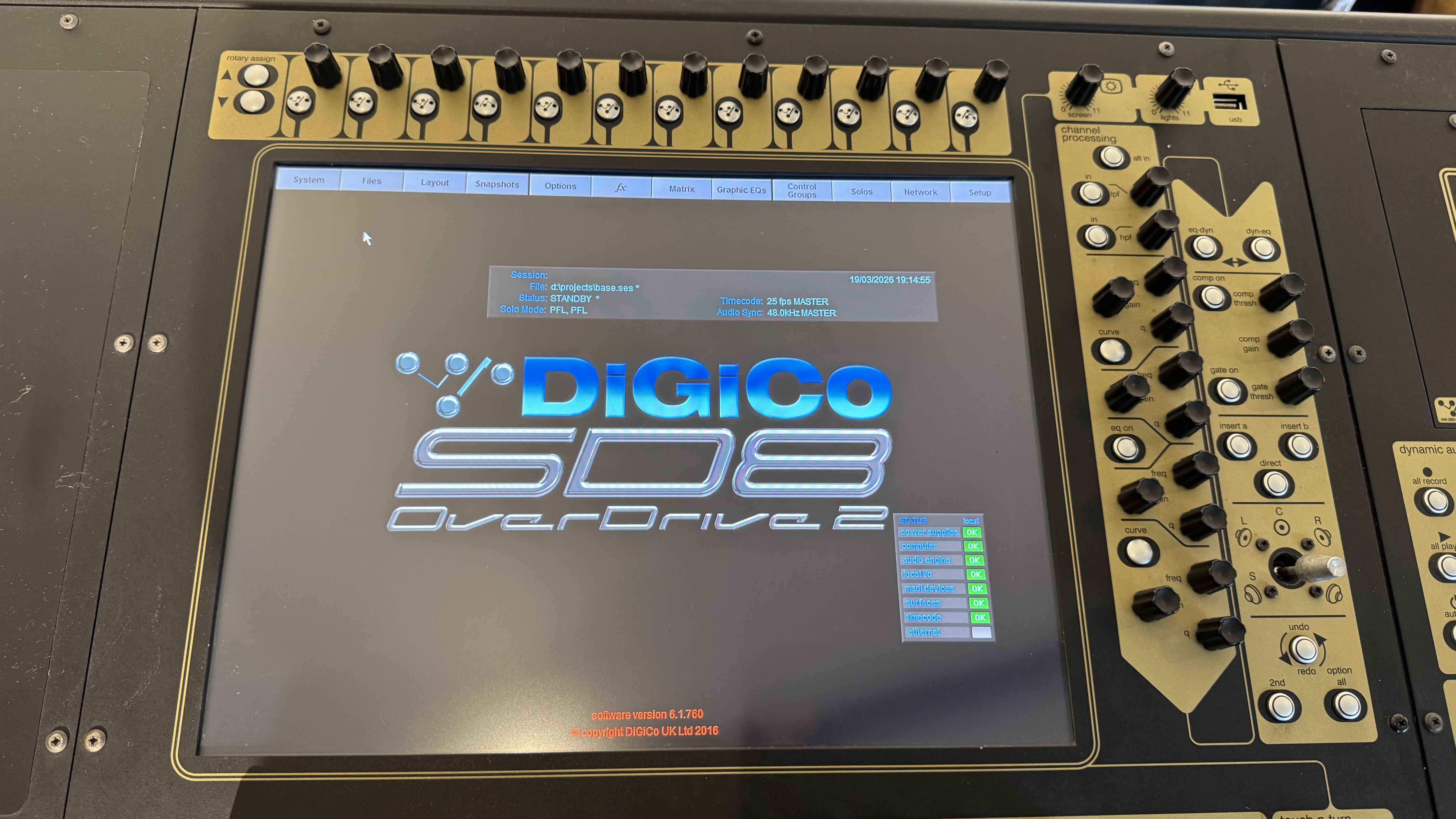 Vent Digico SD8 avc boîtier 48/116