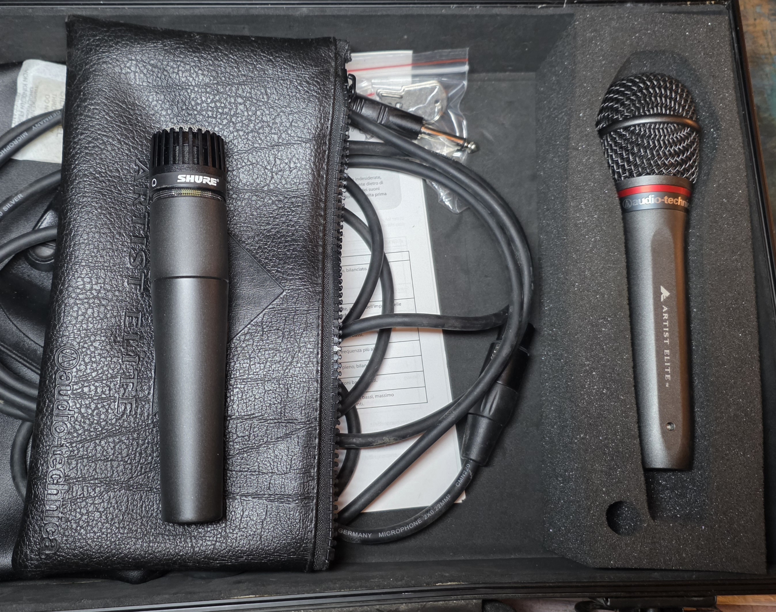 MICRO SHURE SM57 DYNAMIC très peu utilisé