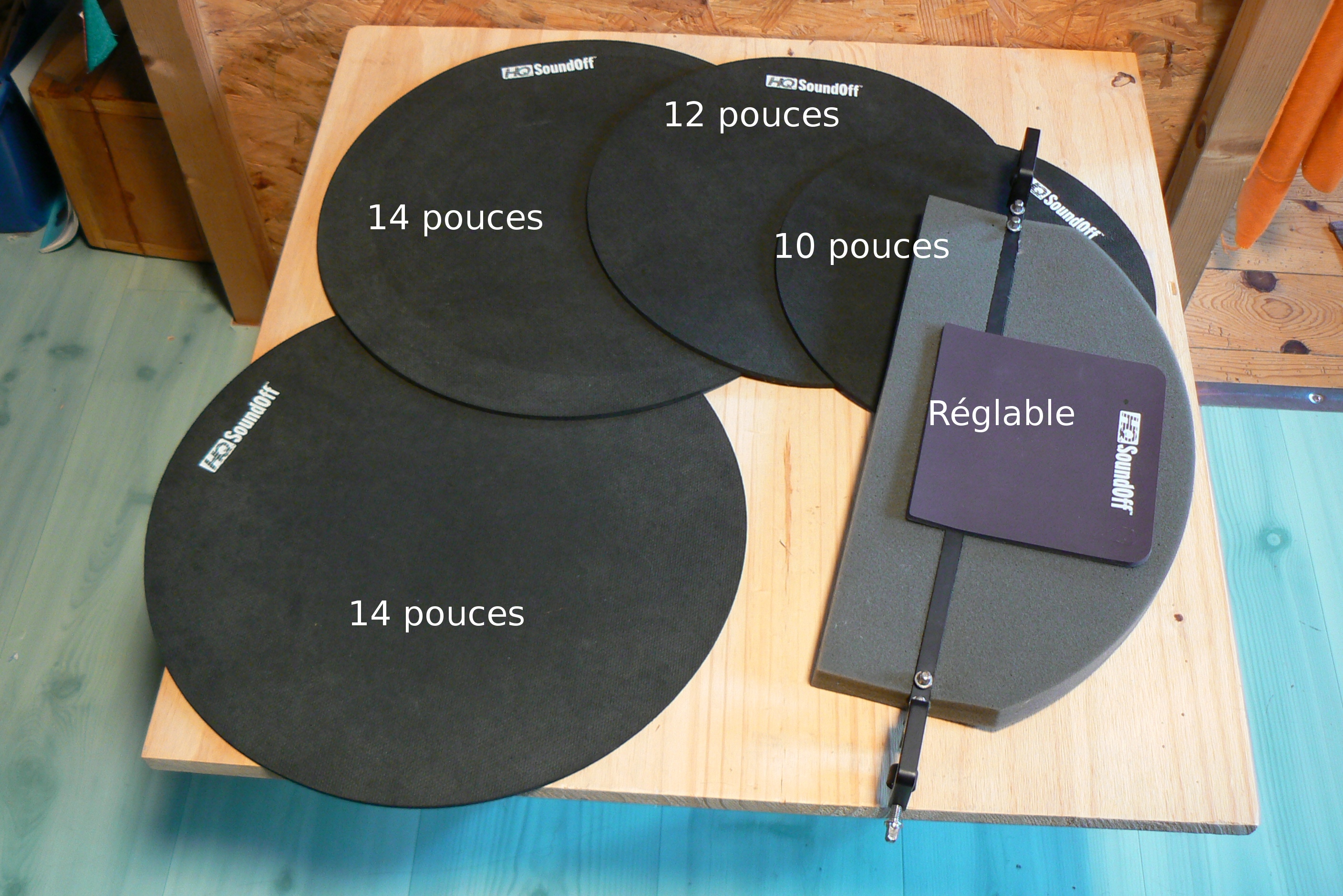 SoundOff 10"12"2x14" + Bass Mute 16"26"