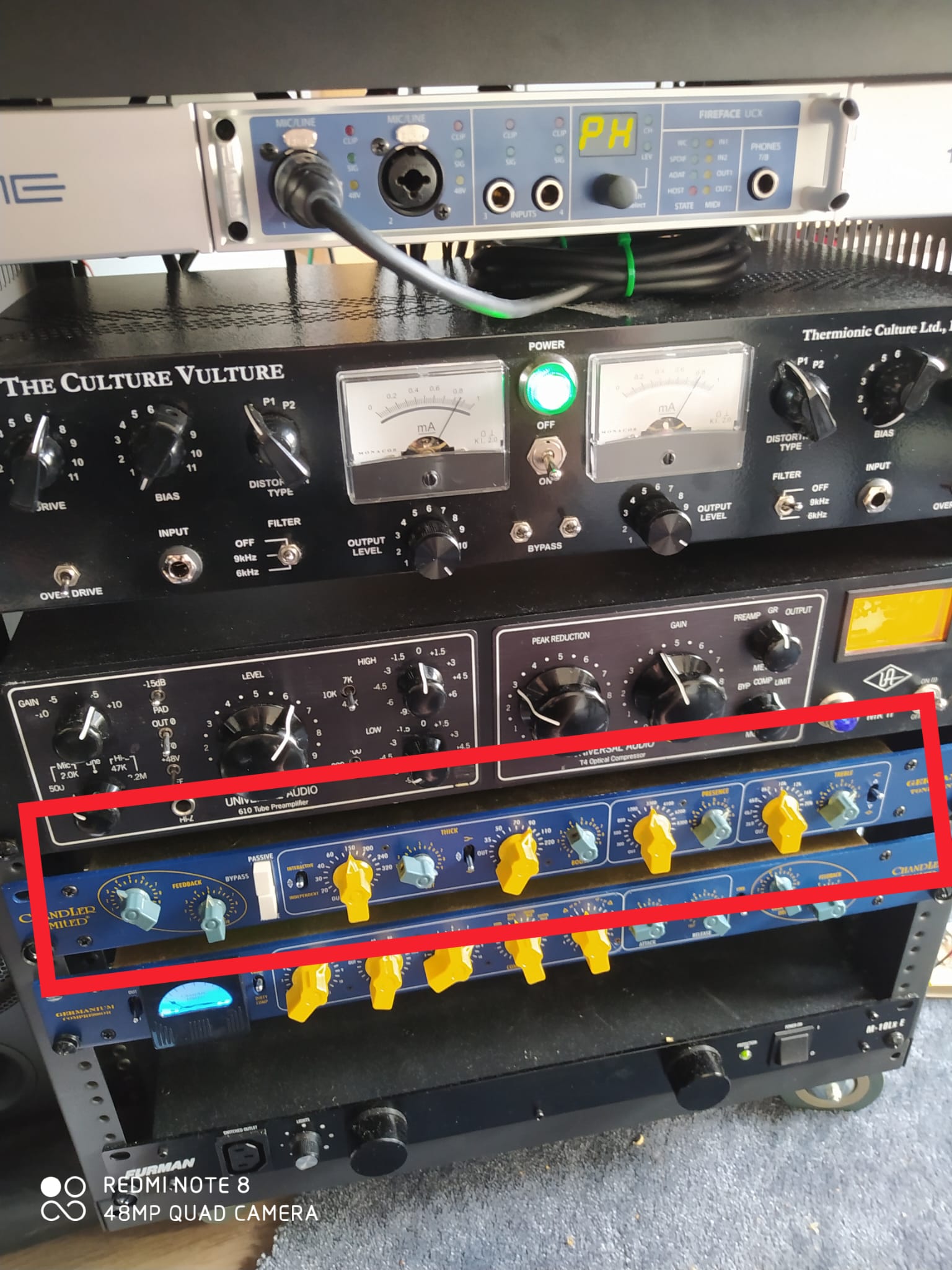 Vends EQ analogique Chandler Limited Tone Control Germanium EQ