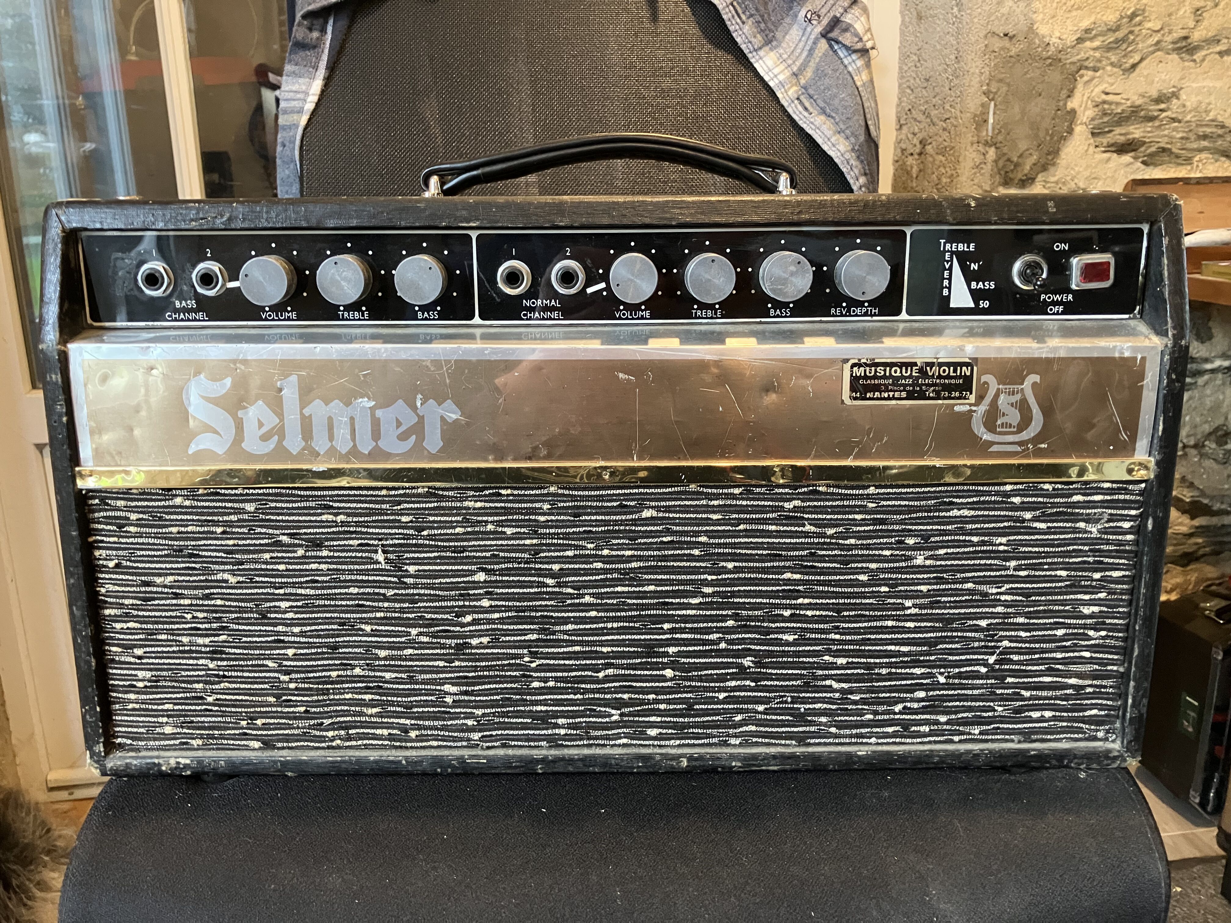 Ampli Selmer Treble and Bass 50