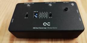 VENDS ONE CONTROL - Minimal Series MIDI DS - Switcher MIDI pilotant 2 boucles d'effet -