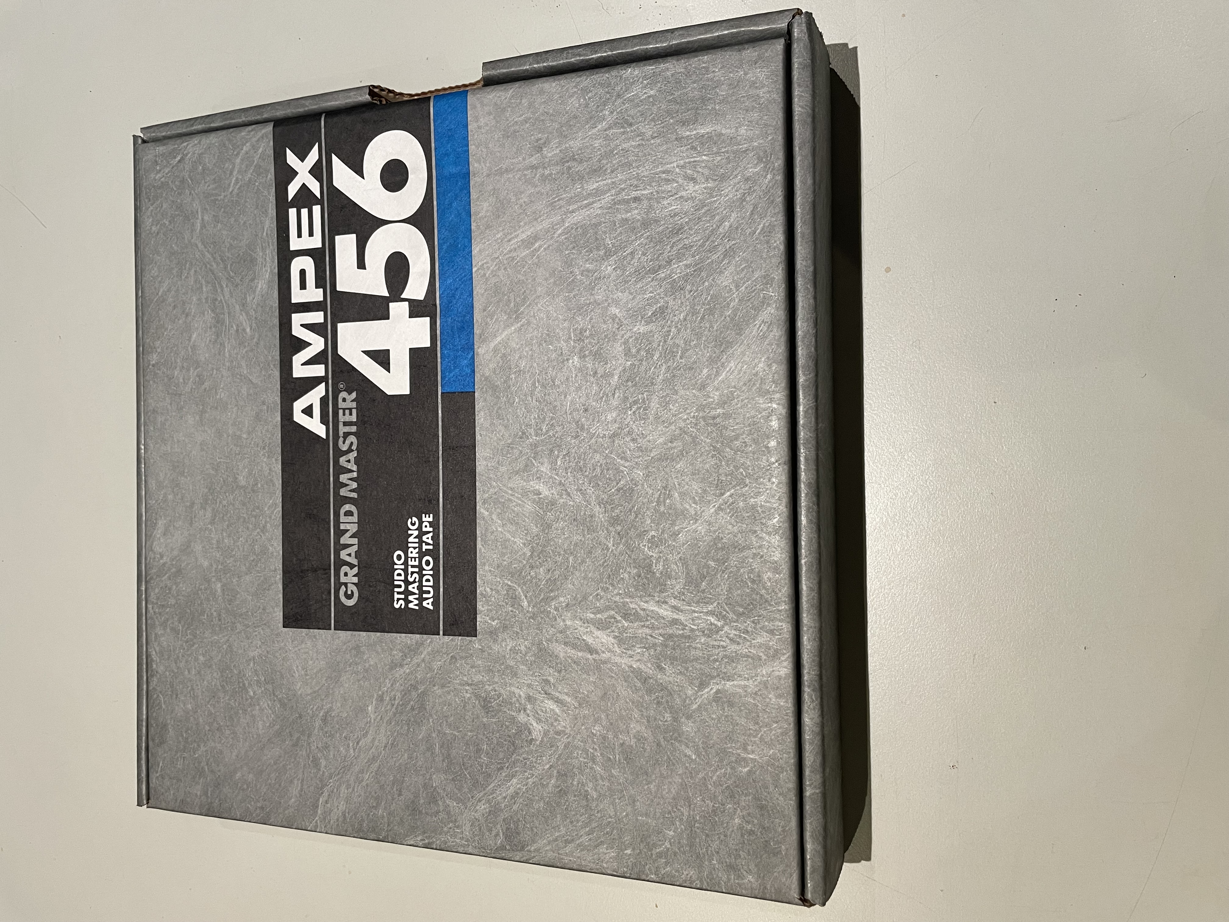Vends Ampex 456 Grand Master Studio Mastering Tape (NEUVE)