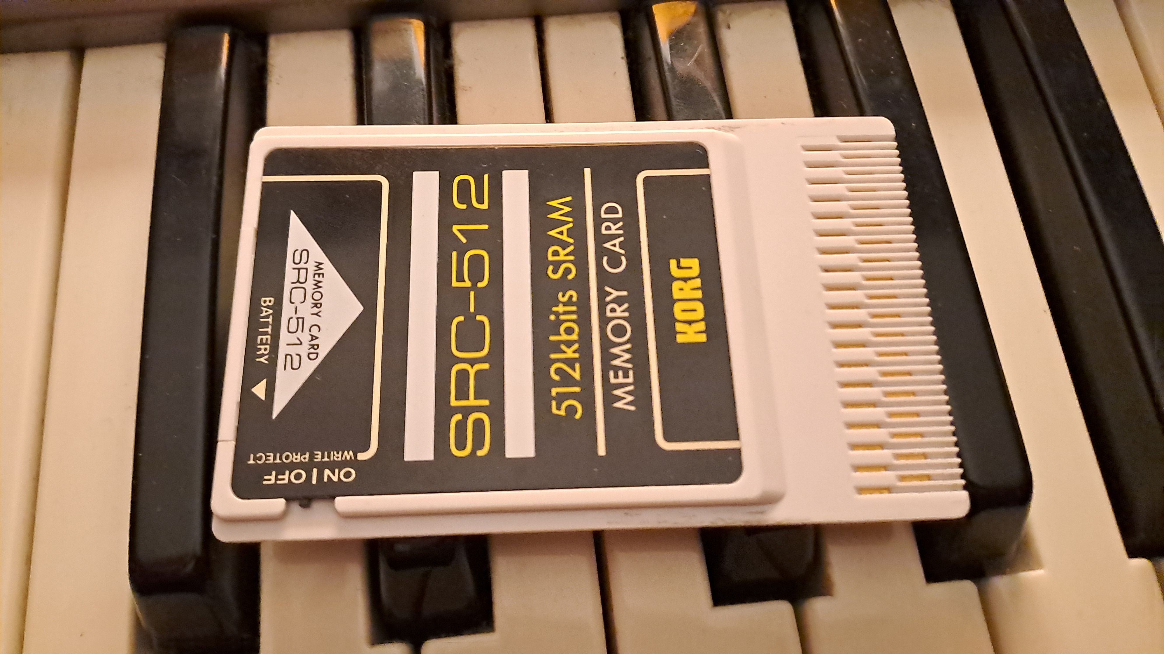 Carte mémoire korg SRC-512