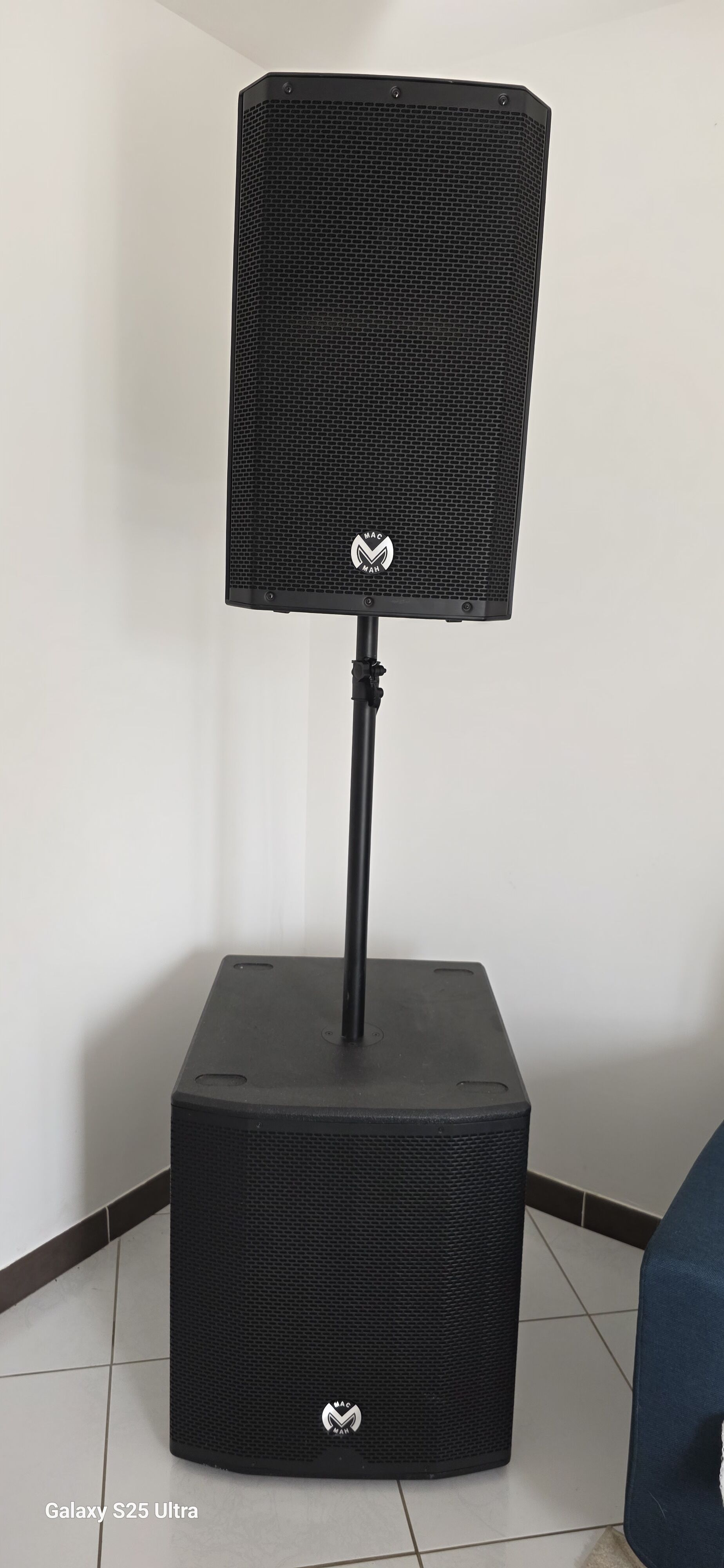 Enceinte + Caisson mac mah 