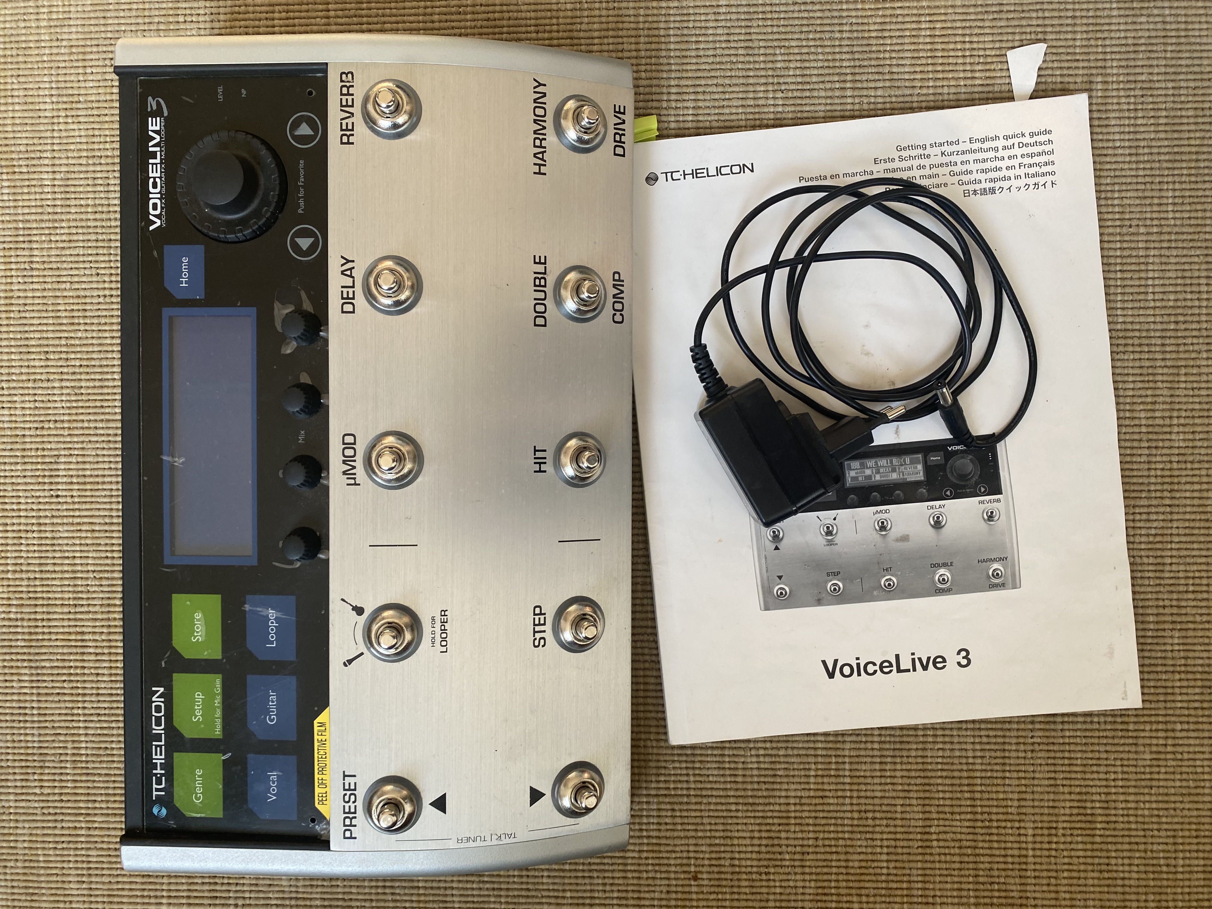 ? TC Helicon VoiceLive 3 – Processeur vocal & guitare – Excellent état