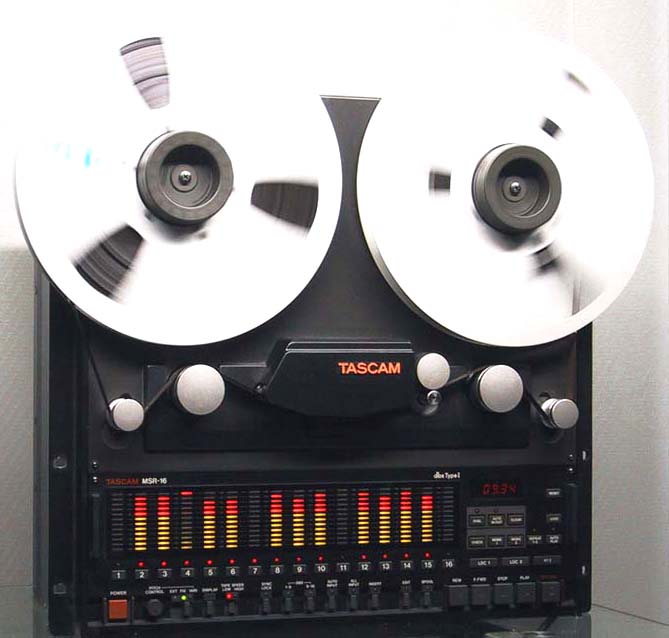 Magneto pro Tascam MSR16s (vintage, pièce de collection)