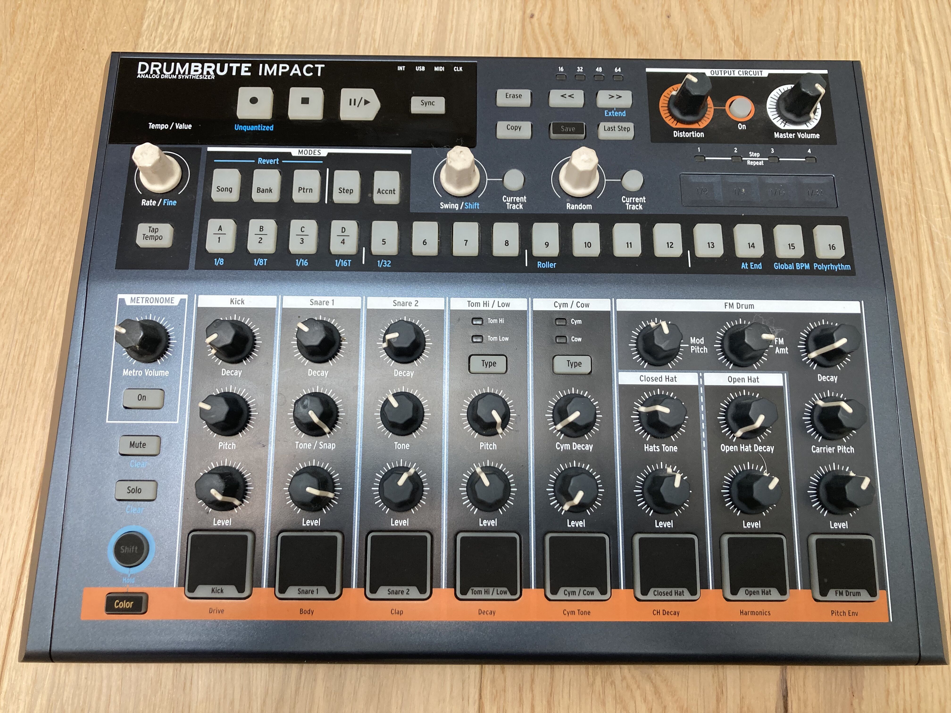 Arturia Drumbrute impact