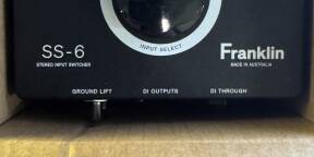 Franklin Audio SS-6 Switchable Input Stereo DI