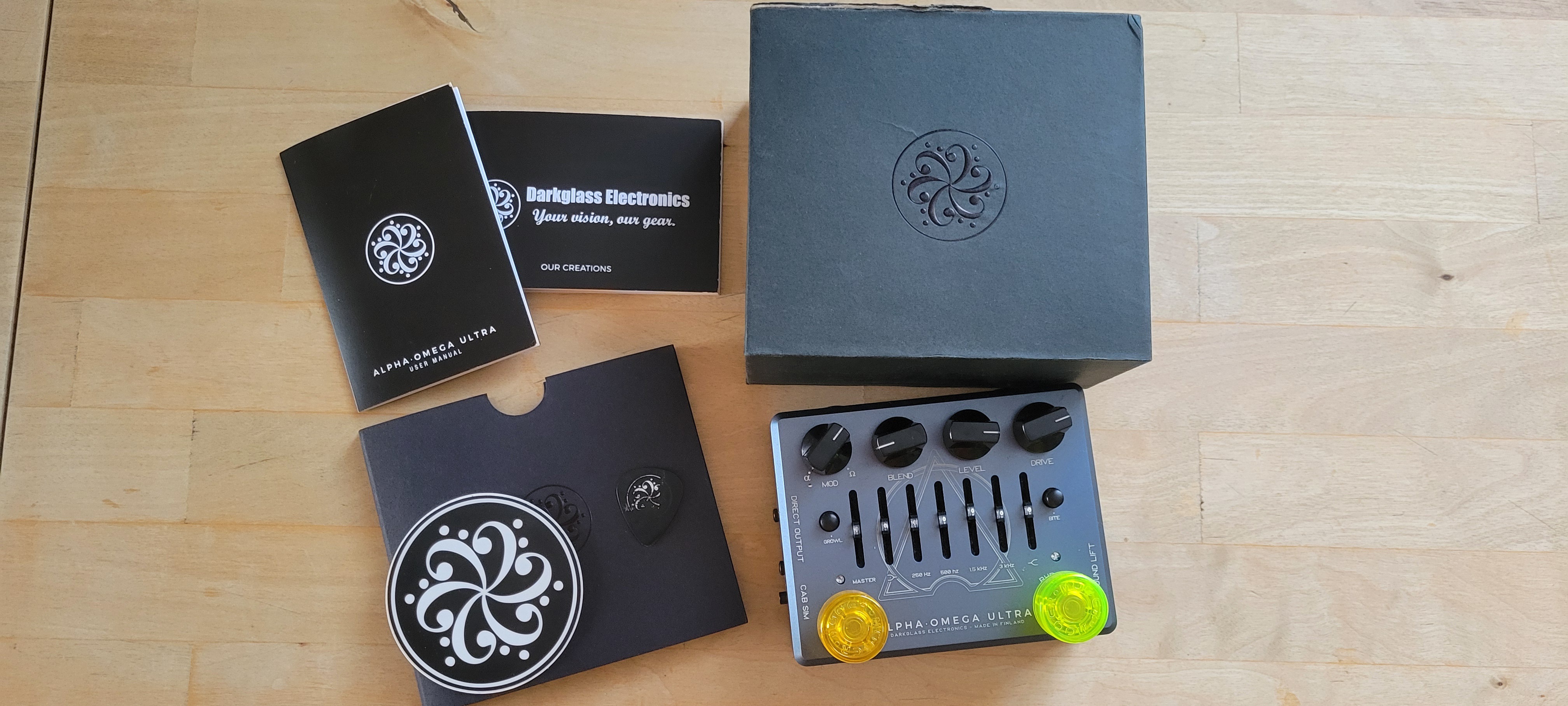 Vends Darkglass Alpha Omega Ultra