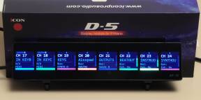 Icon D5 écran pour controleur midi P1 Nano état neuf