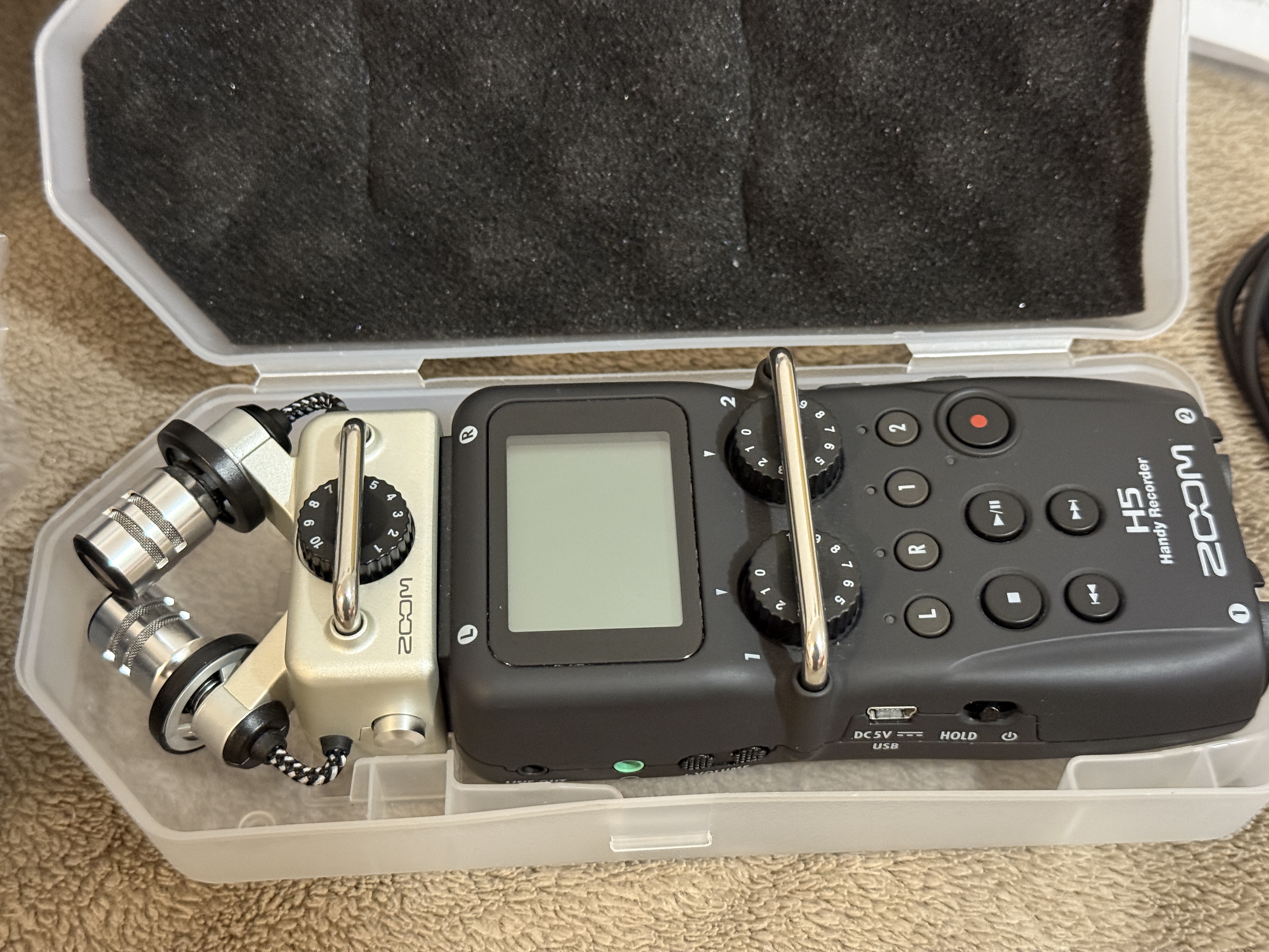 Enregistreur Zoom H5 avec accessoires 