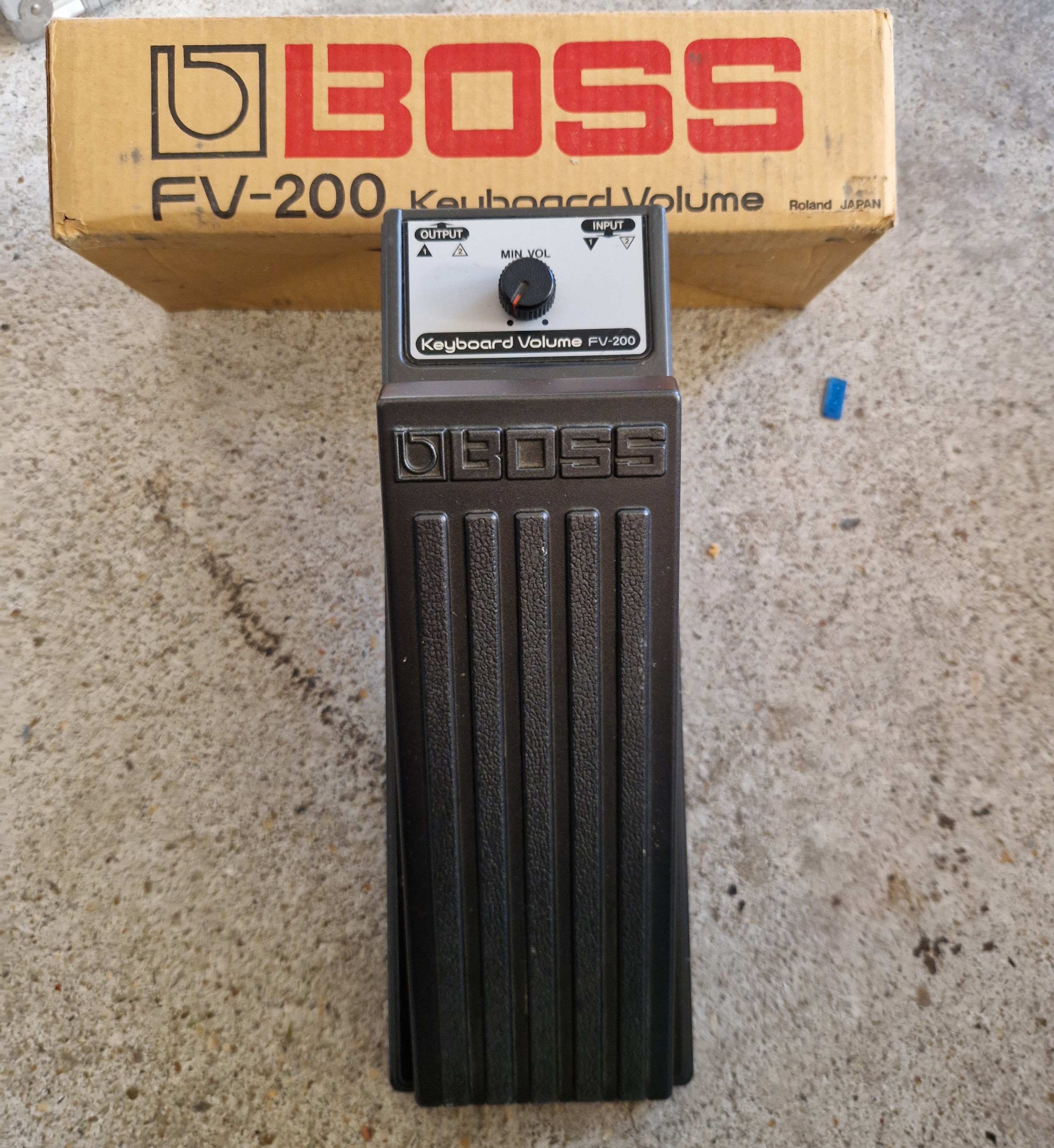 Pédale de Volume Stéréo BOSS FV-200 – Vintage