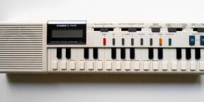 Mini-clavier synthétiseur vintage CASIO VL-1 (1981) + piles