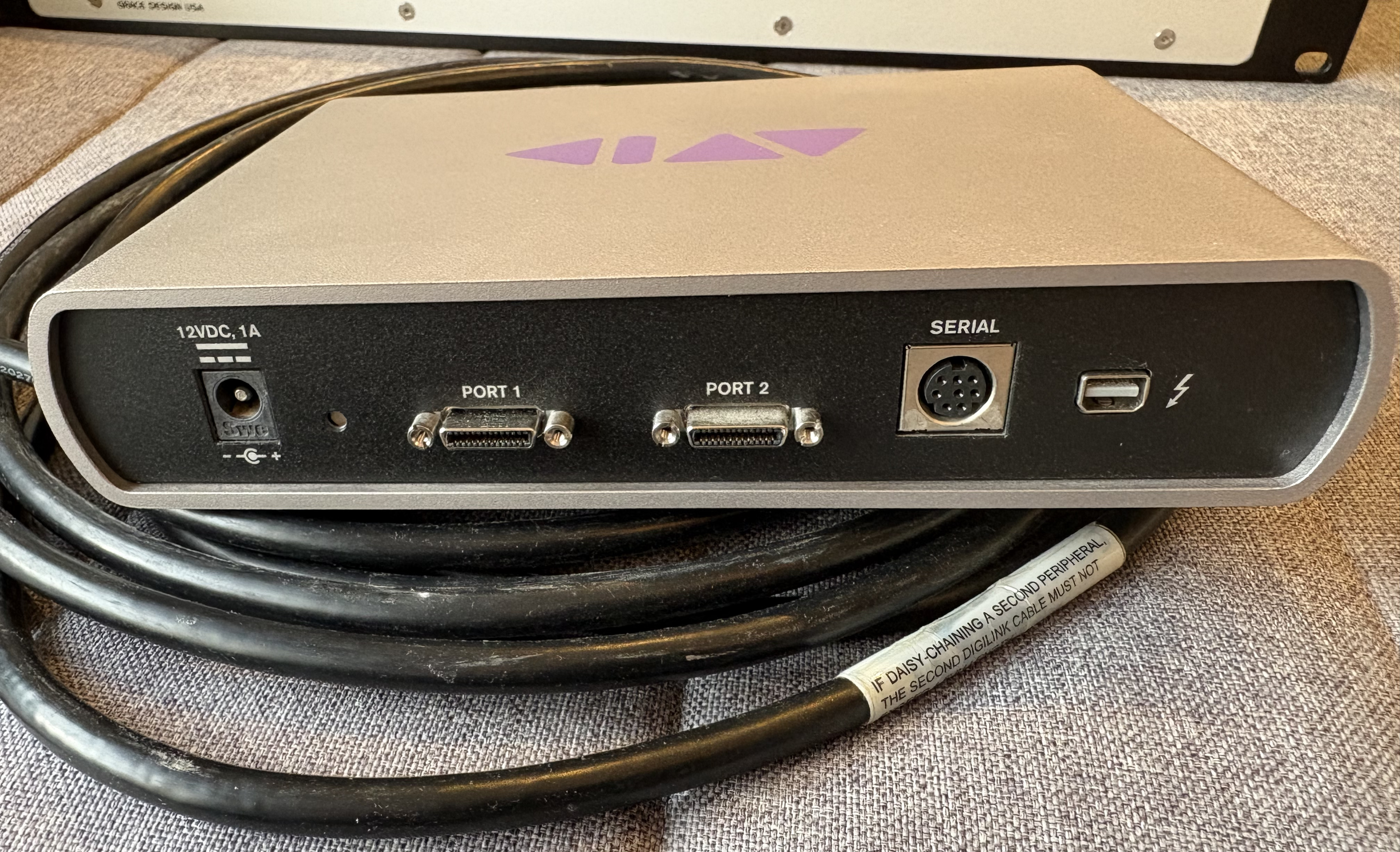 HD Native Thunderbolt back