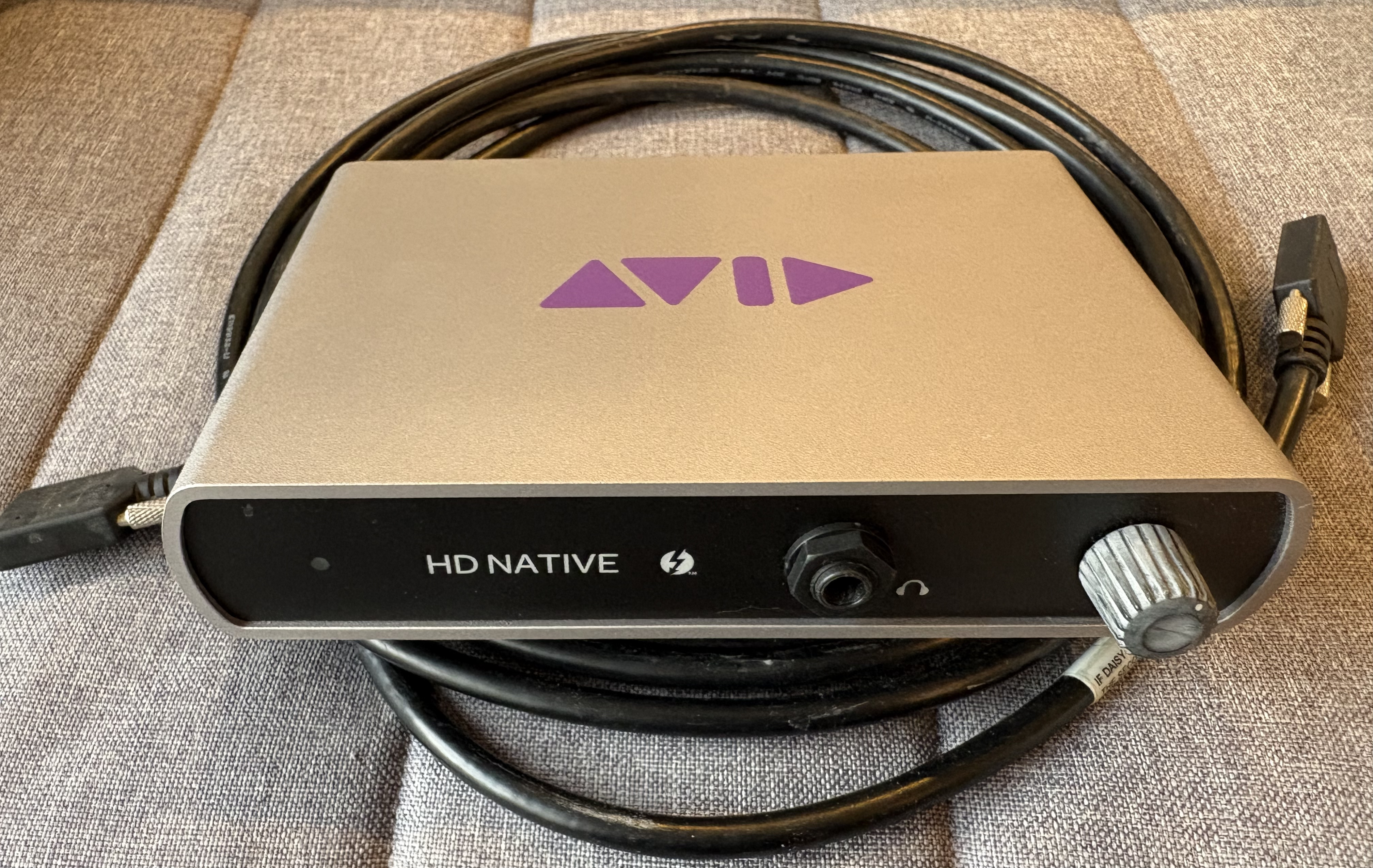 HD Native Thunderbolt front