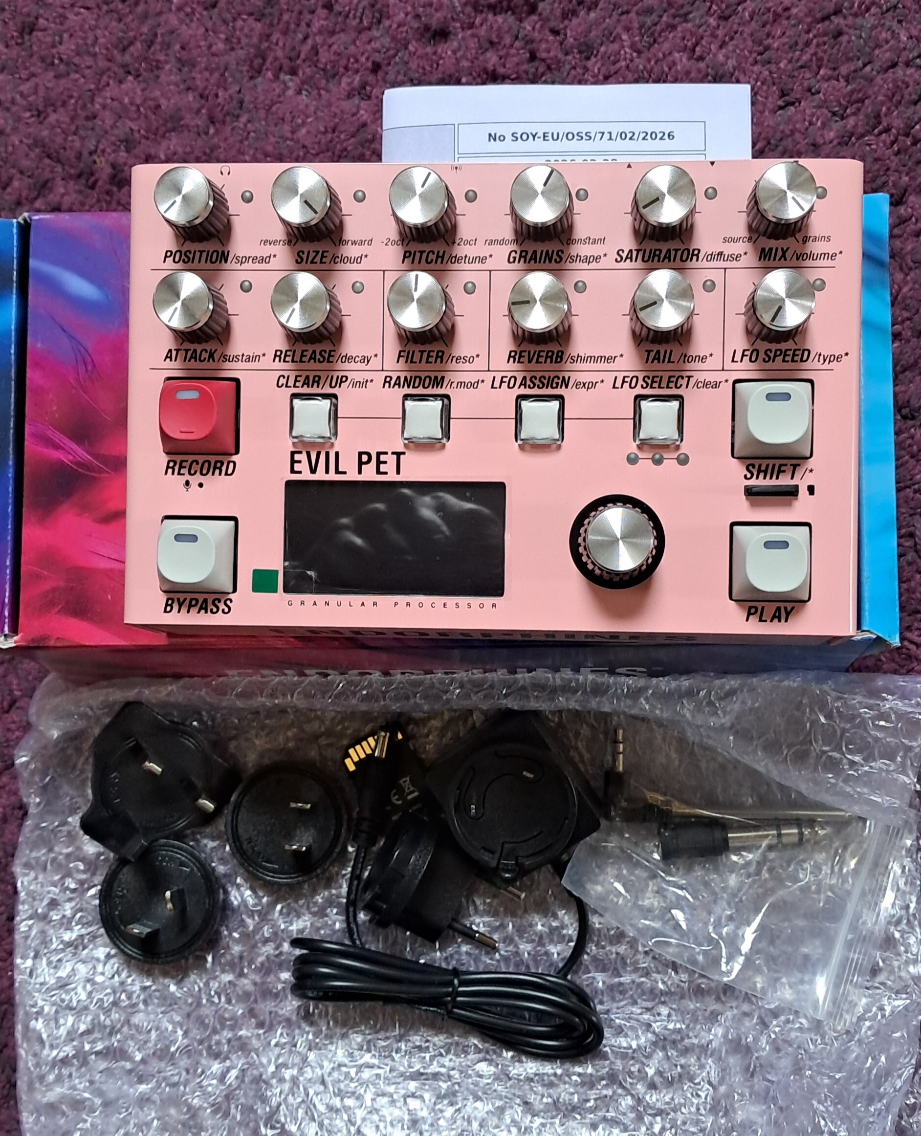 Vends Endorphines Evil Pet