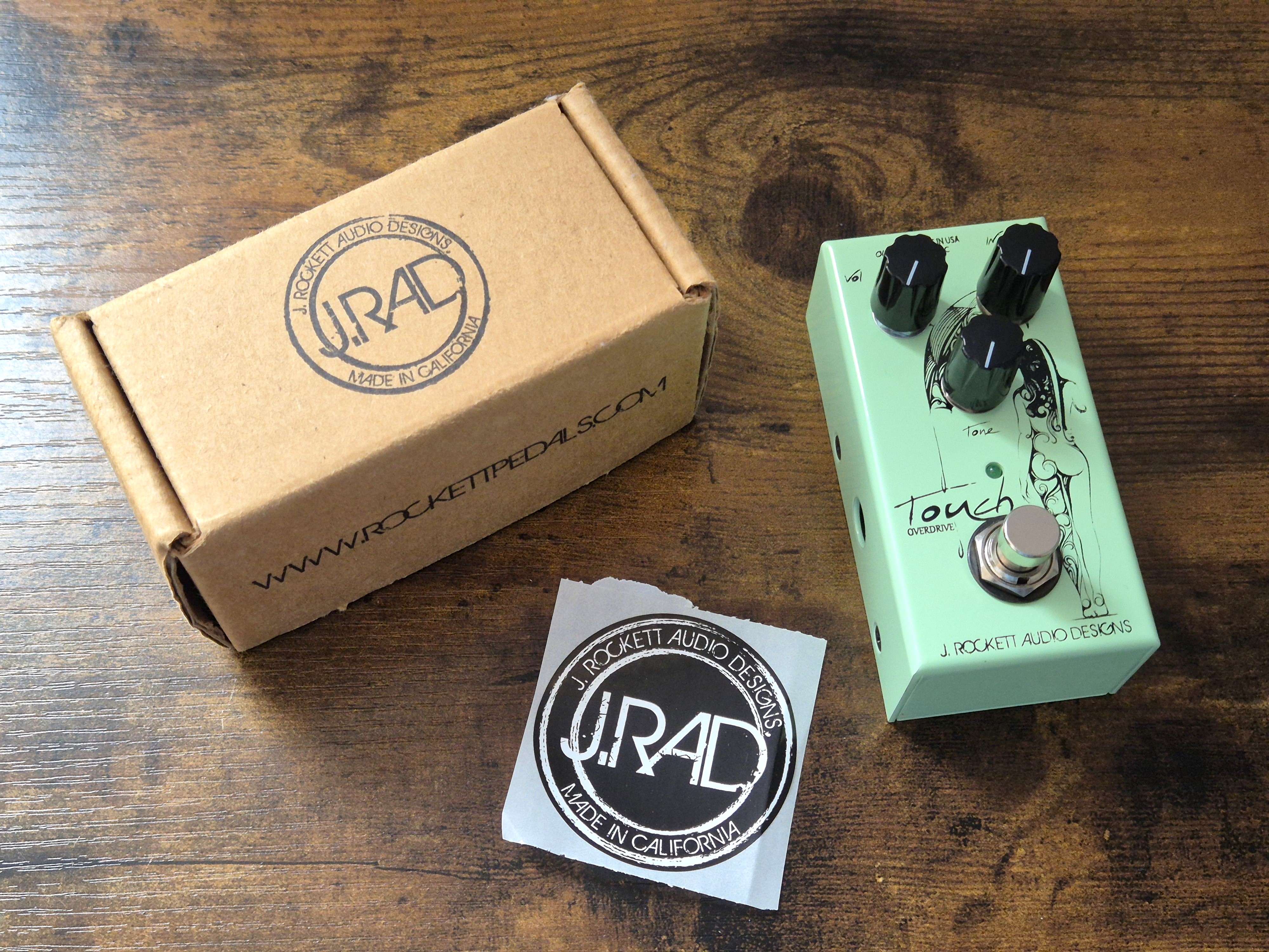 Comme NEUVE : Pédale Overdrive J. Rockett Touch