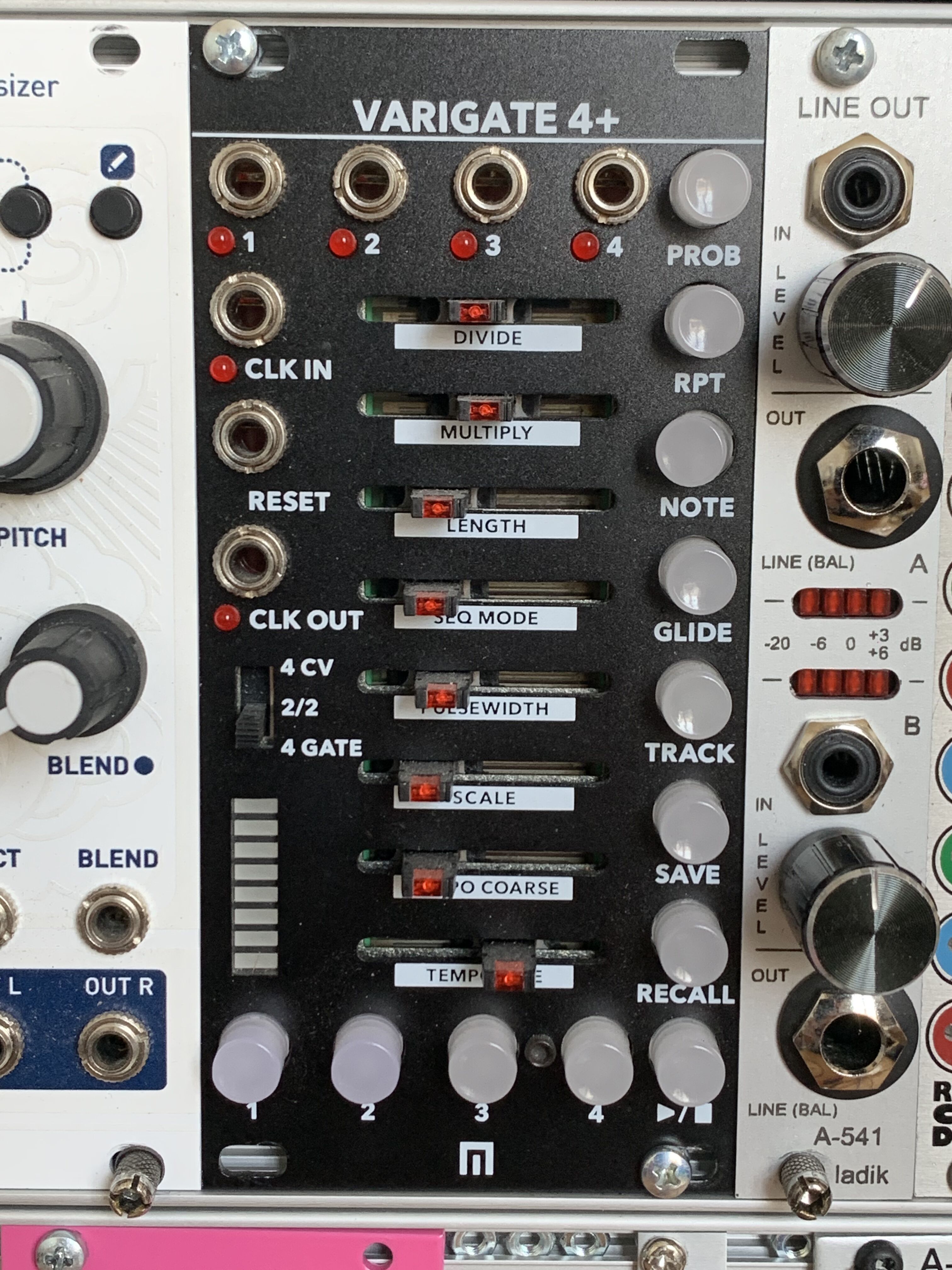 Je vends mon séquenceur eurorack - Malekko Varigate 4+