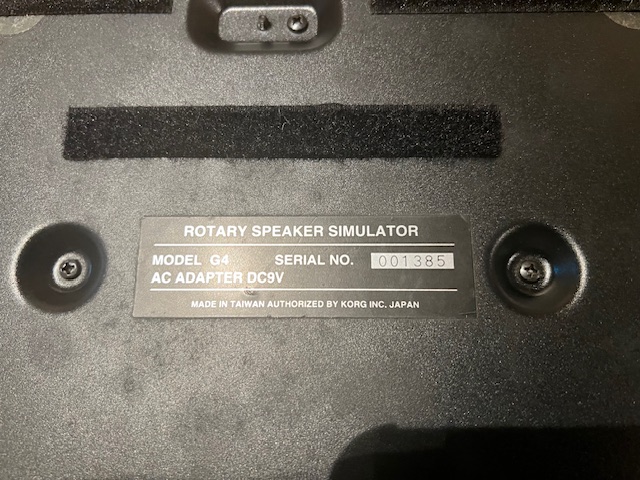 Korg G4 Toneworks Rotary Speaker (3465)
