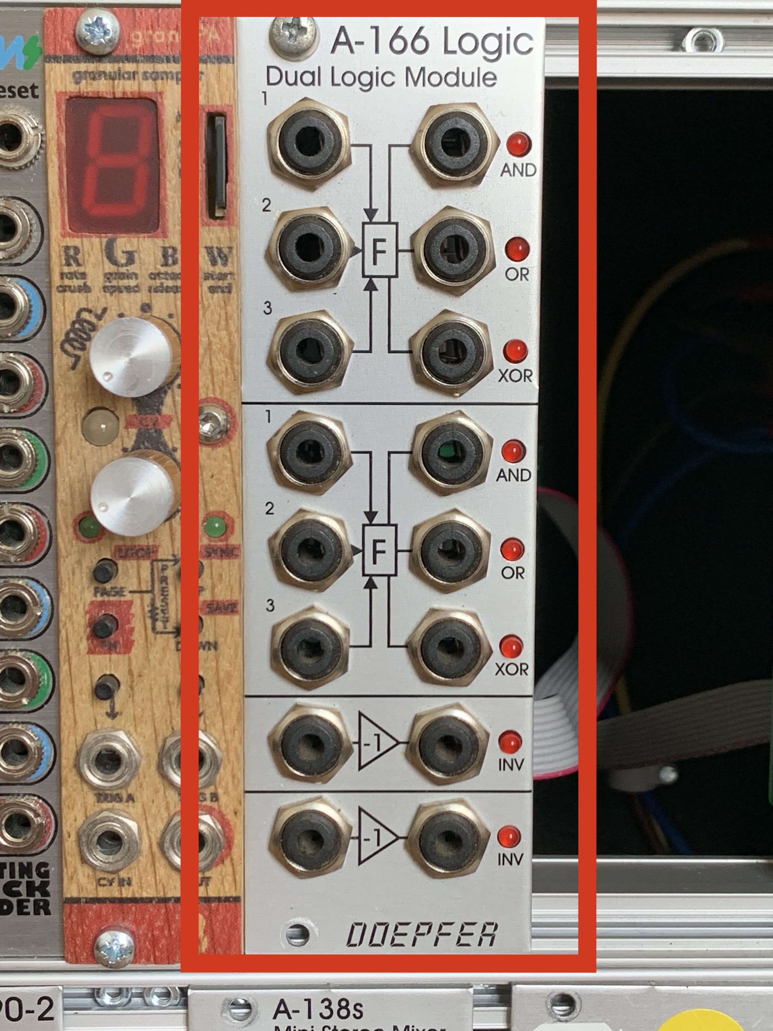 Vends mon Doepfer A-166 Dual Logic Module