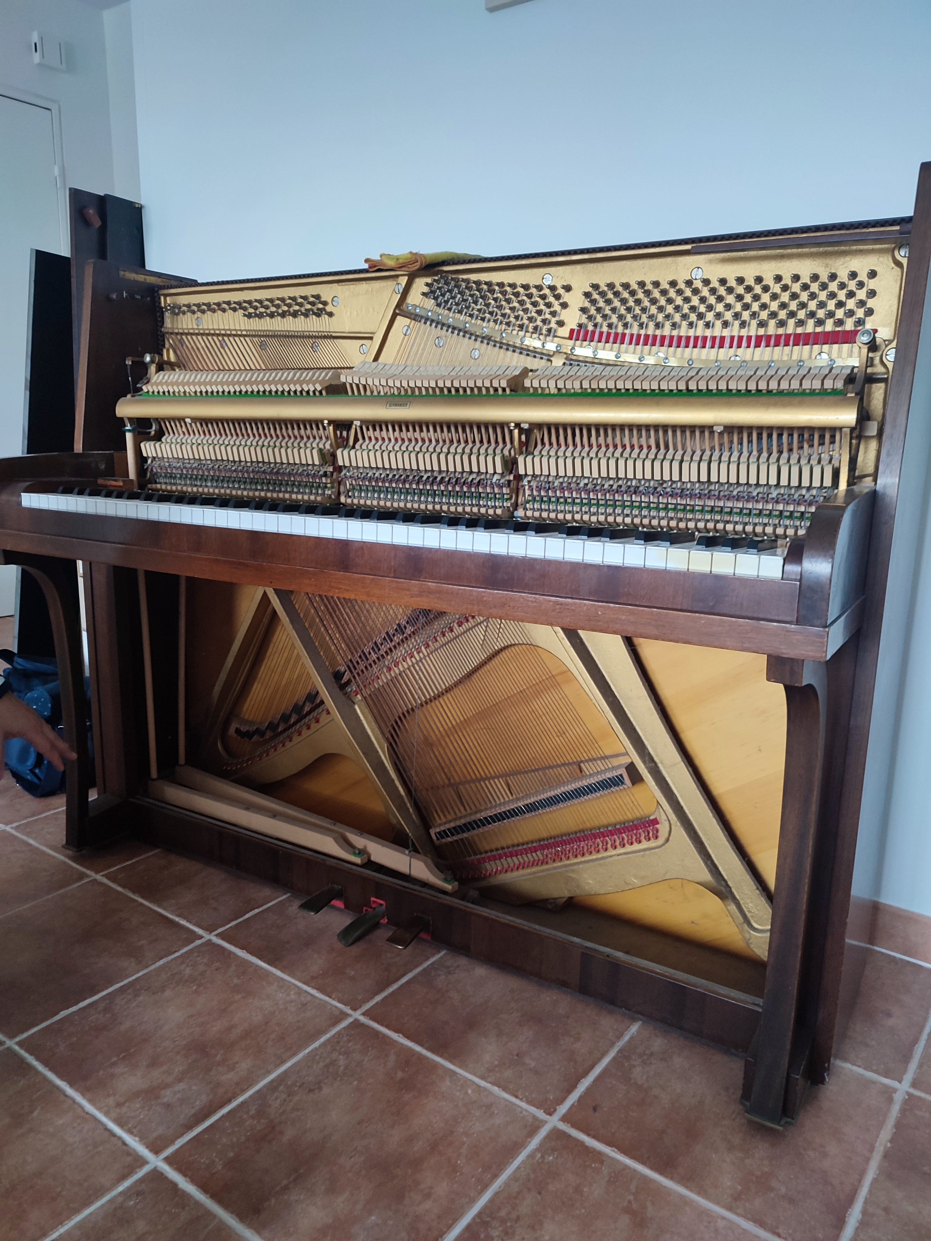 Piano droit traditionnel RAMEAU