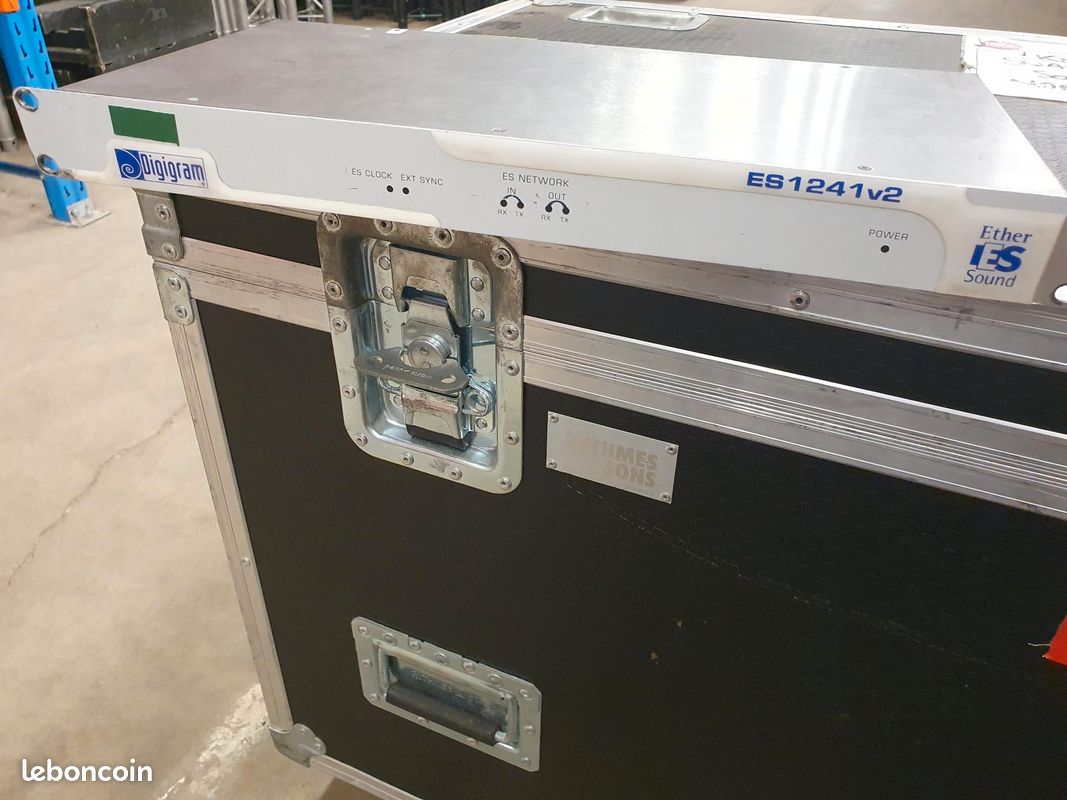 DIGIGRAM - ES1241 V2 - Interface 2x in Ethersound, 6x out AES/EBU