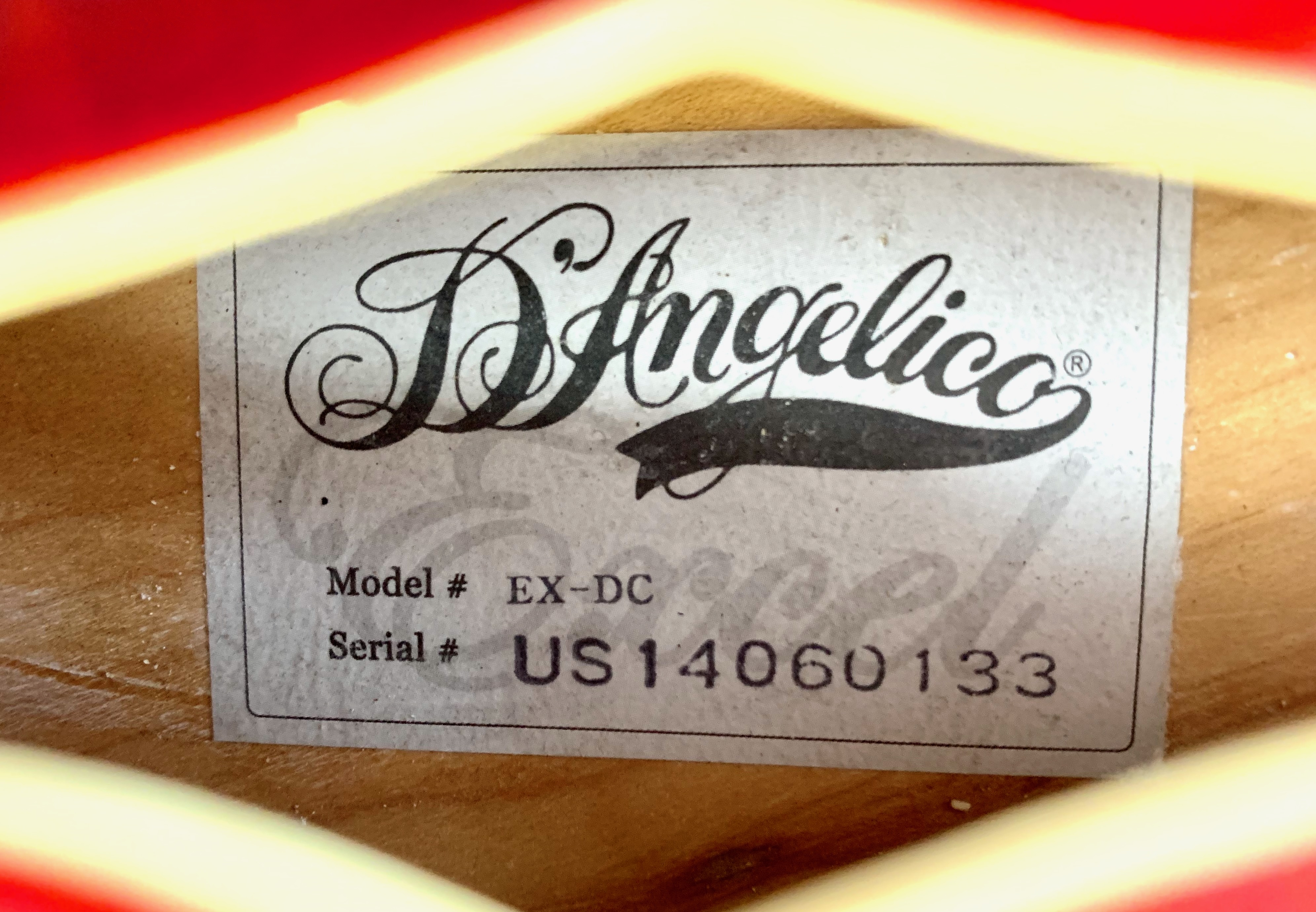 D'angelico EX-DC (41572)