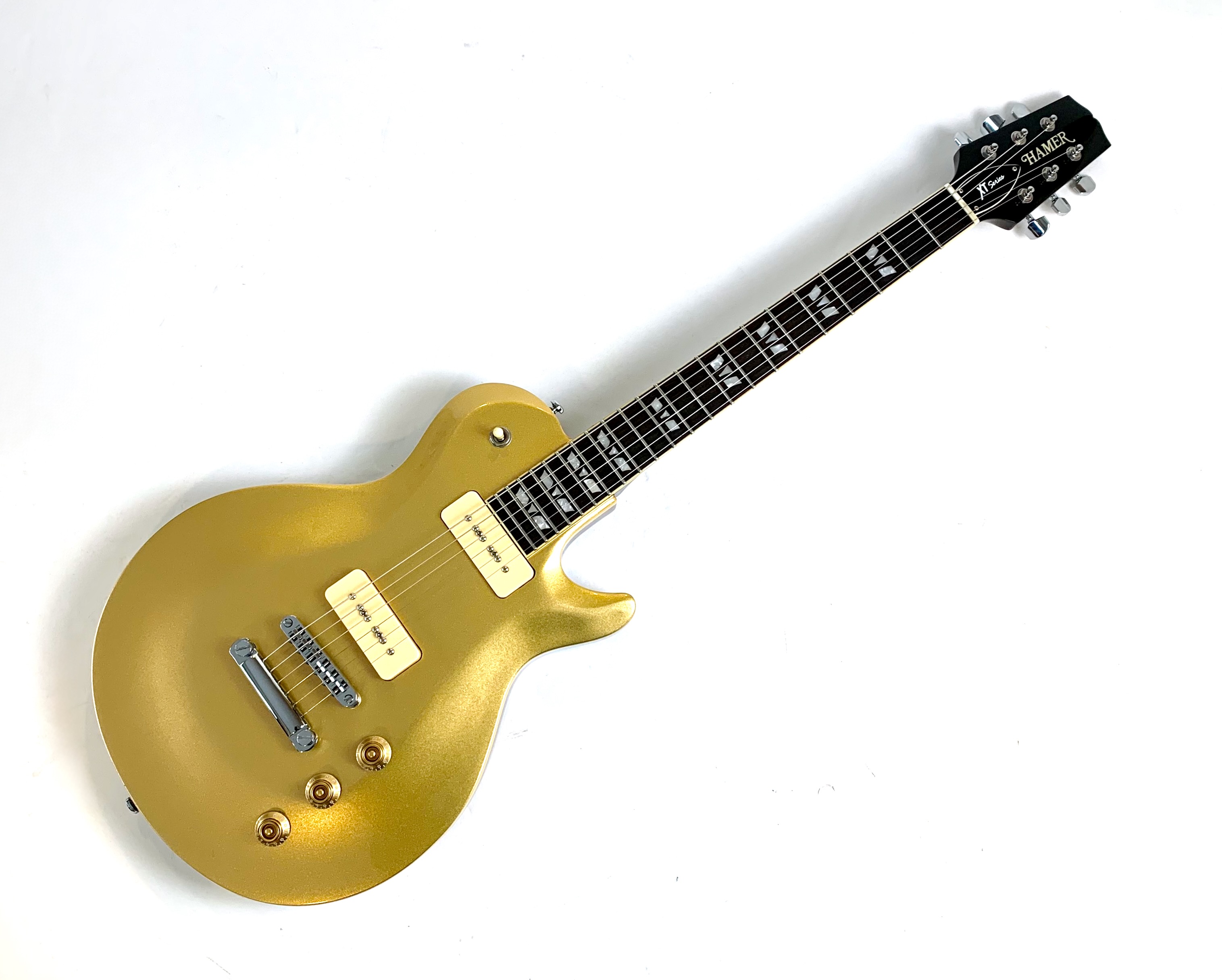 Hamer XT Series Monaco P-90 Goldtop 2011
