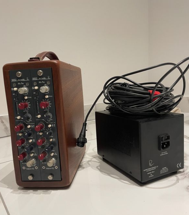 Rupert Neve Shelford 5052 x2 + Wood Case et Alim Neve