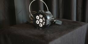 Set de 4 Spots 7x3w LED RGB