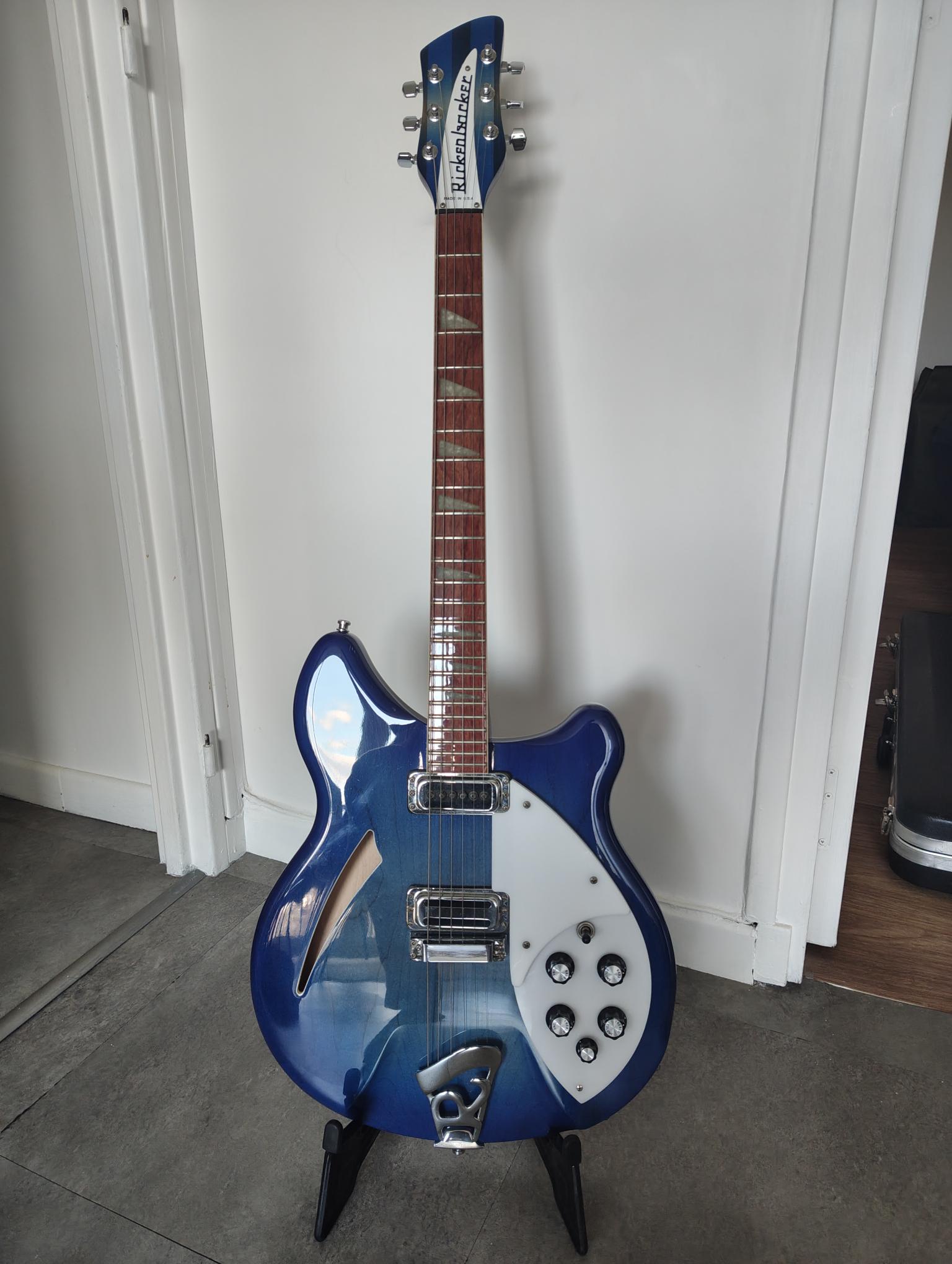 Rickenbacker 360 Blueburst – 2005 – 1ʳᵉ main
