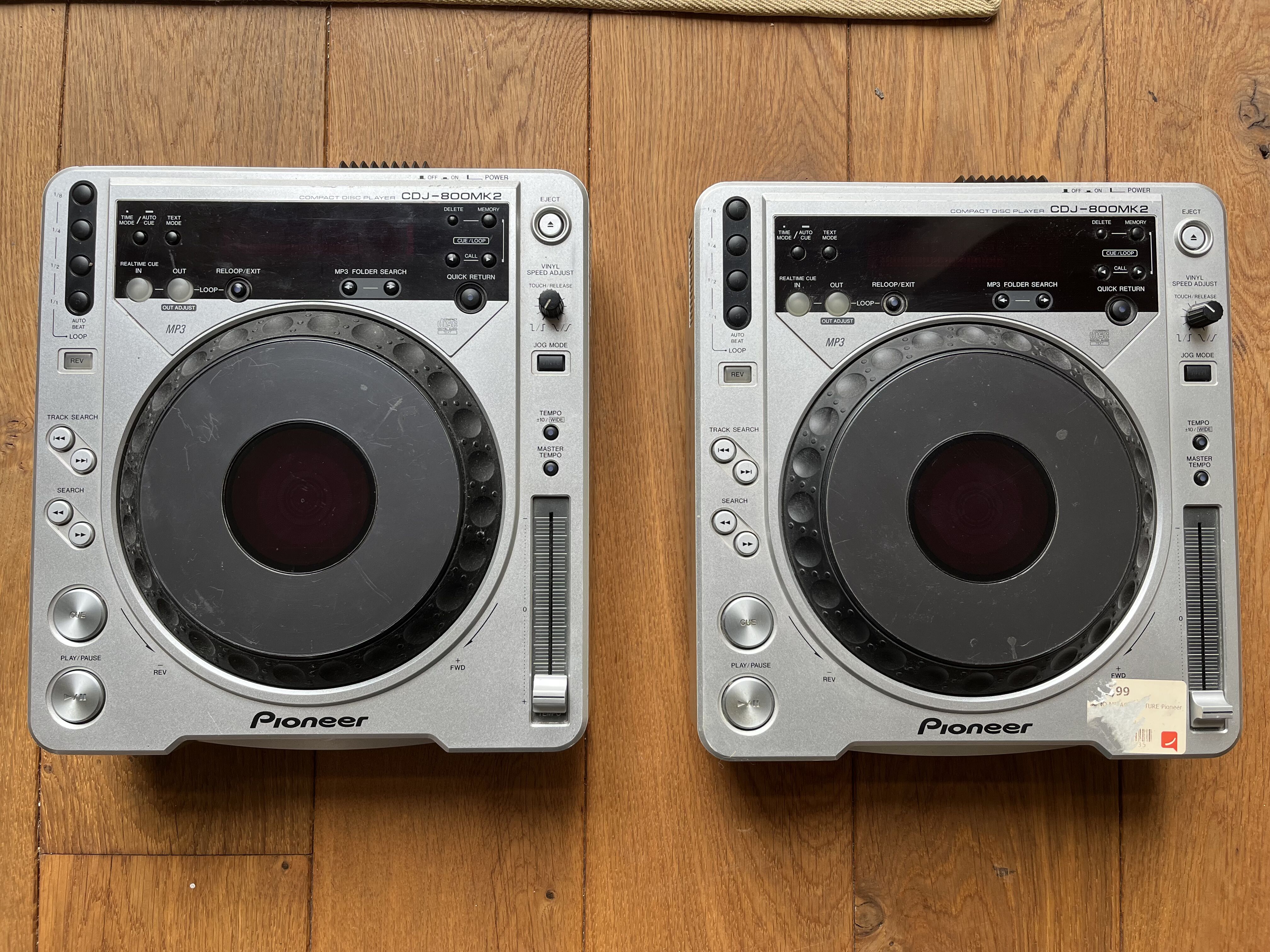 Paire de CDJ800MK2