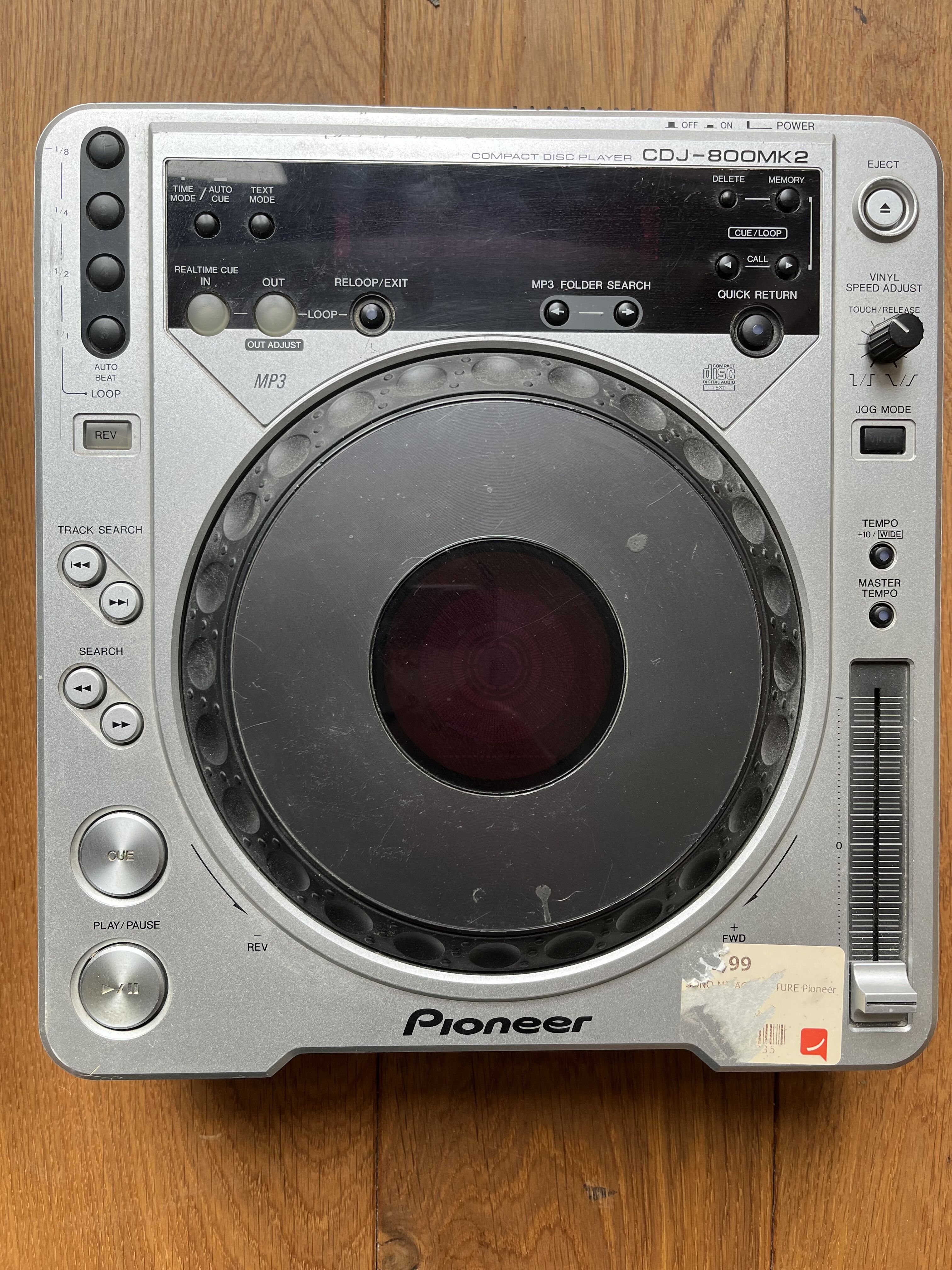 Pioneer CDJ-800 MK2 (47706)