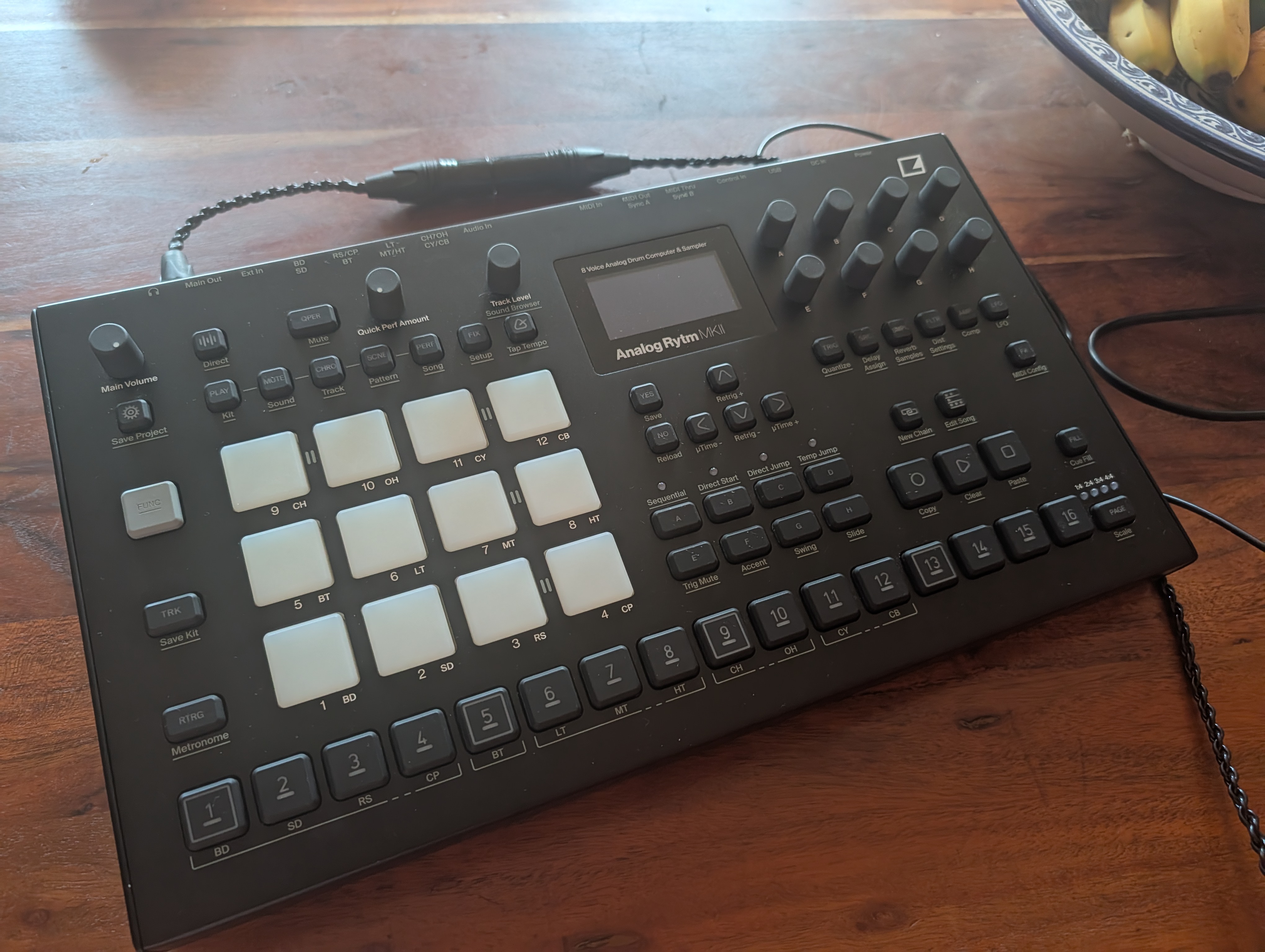 Vends elektron analog rytm Mk2