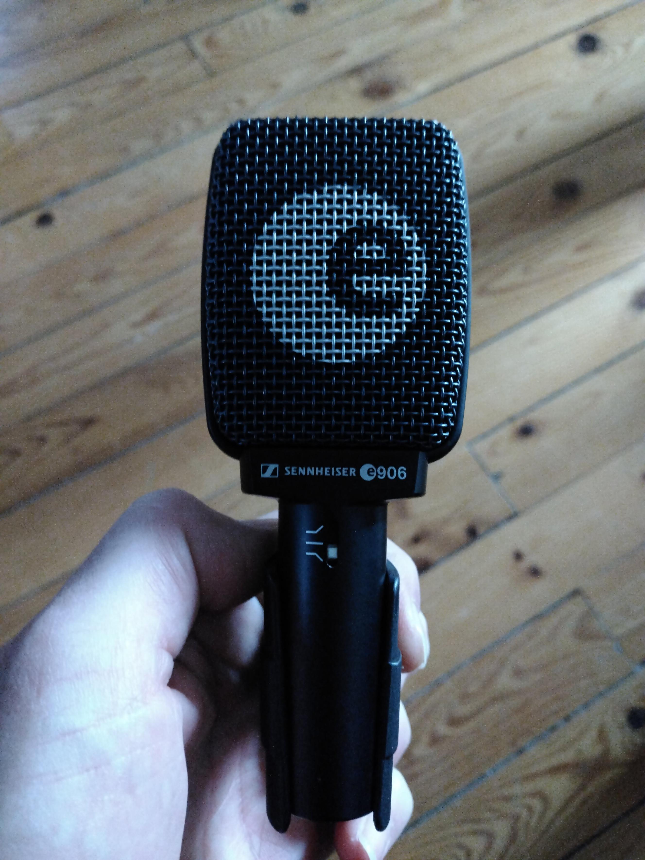 Vends Micro Sennheiser e906 - état neuf