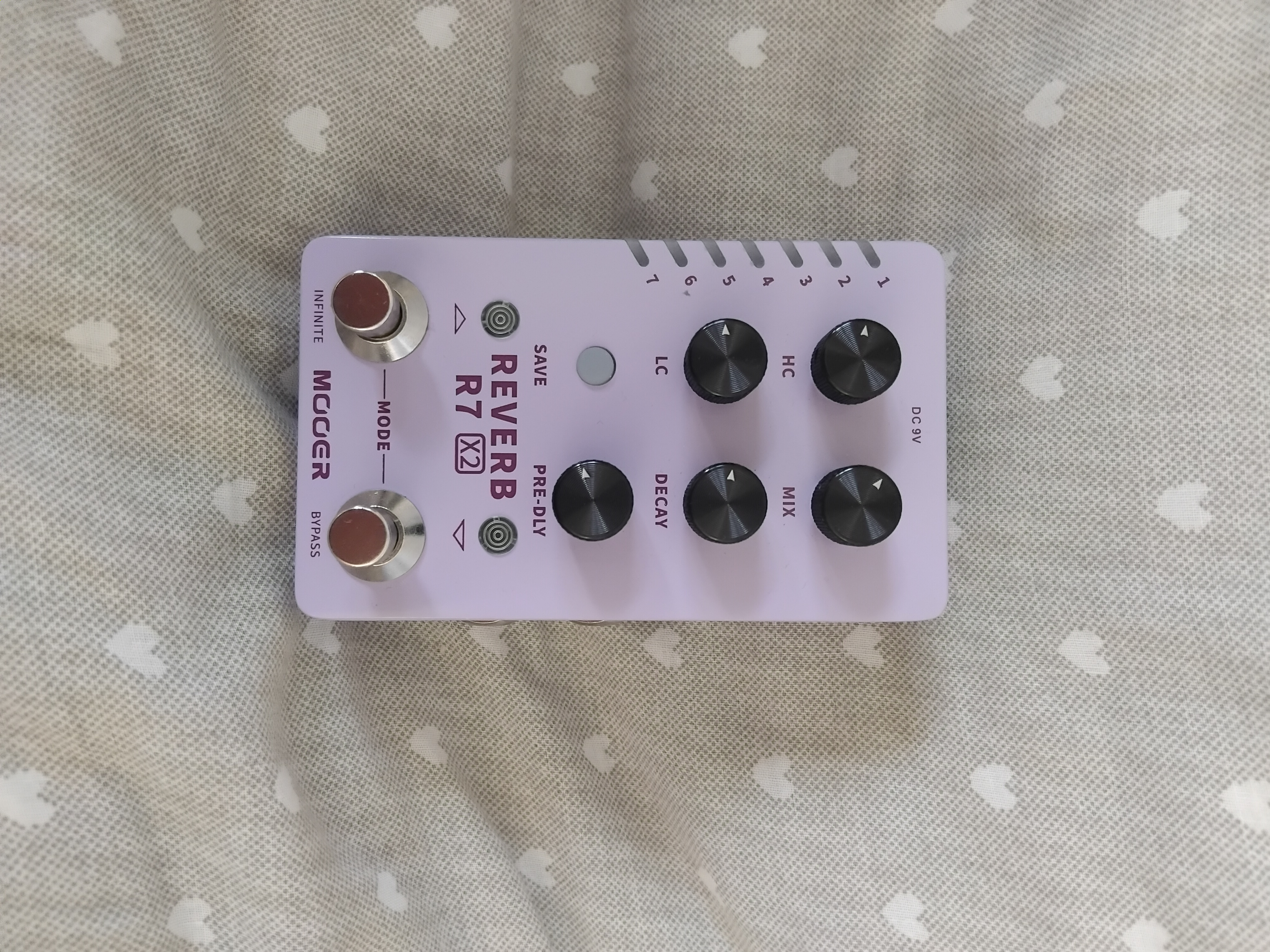 Vends pédale Mooer reverb R7 