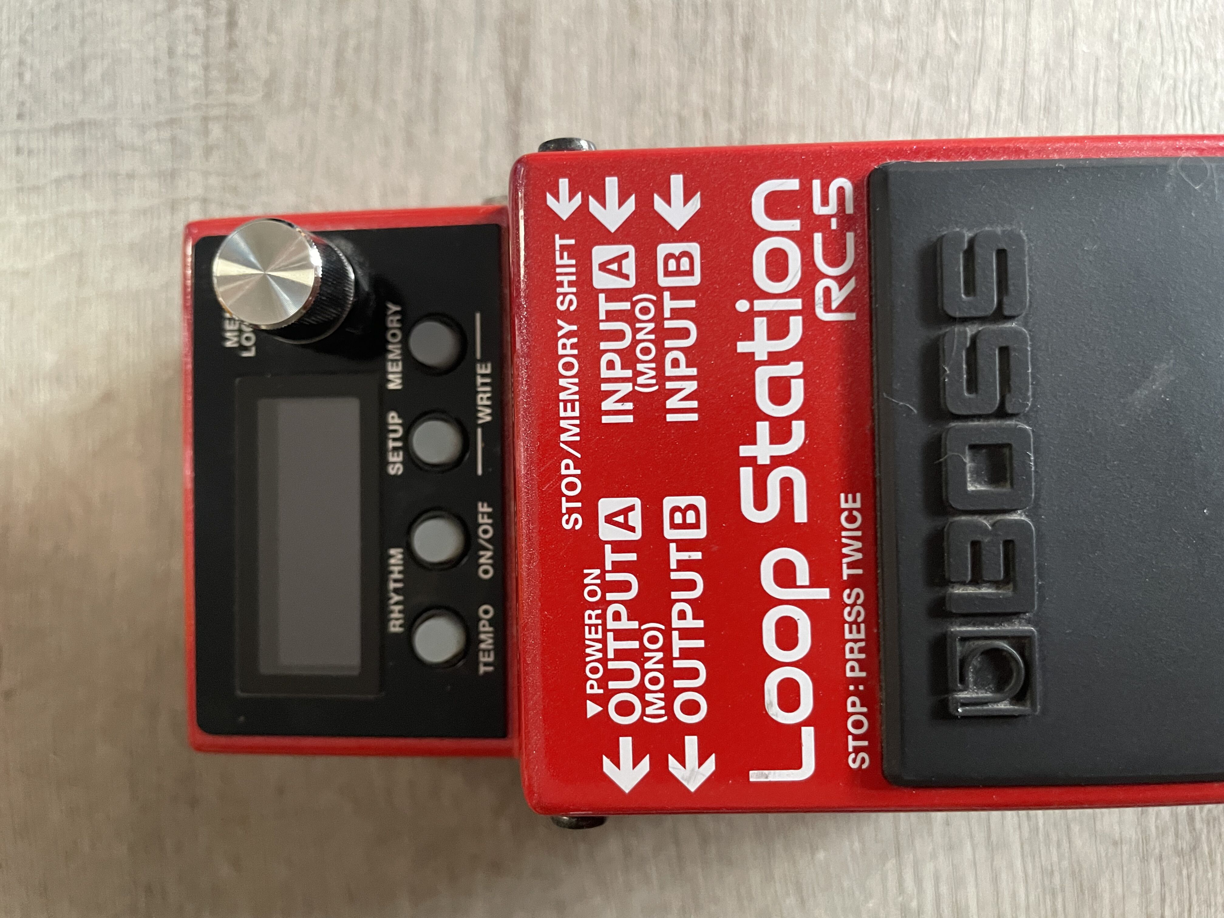 Vends looper boss RC5