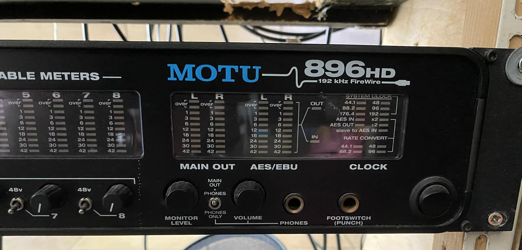 Carte son MOTU 896 HD 